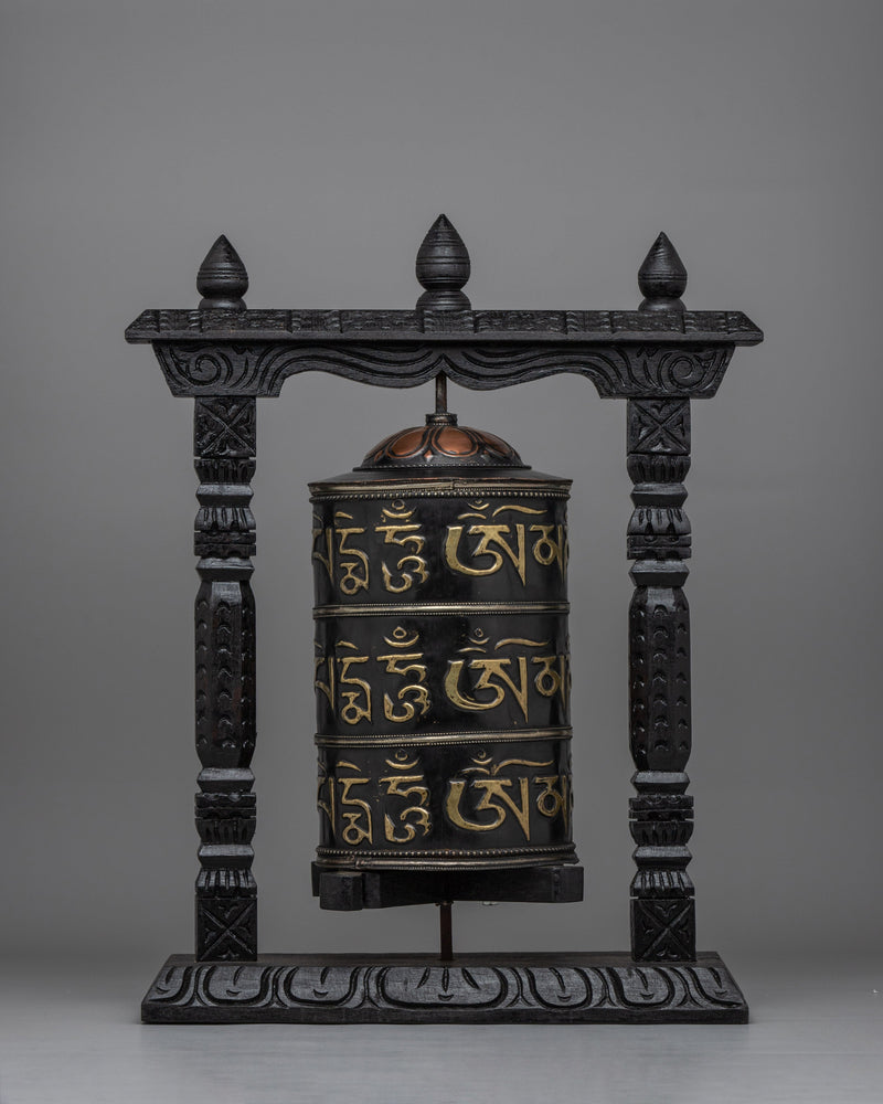 Handcrafted Buddhist Prayer Wheel 