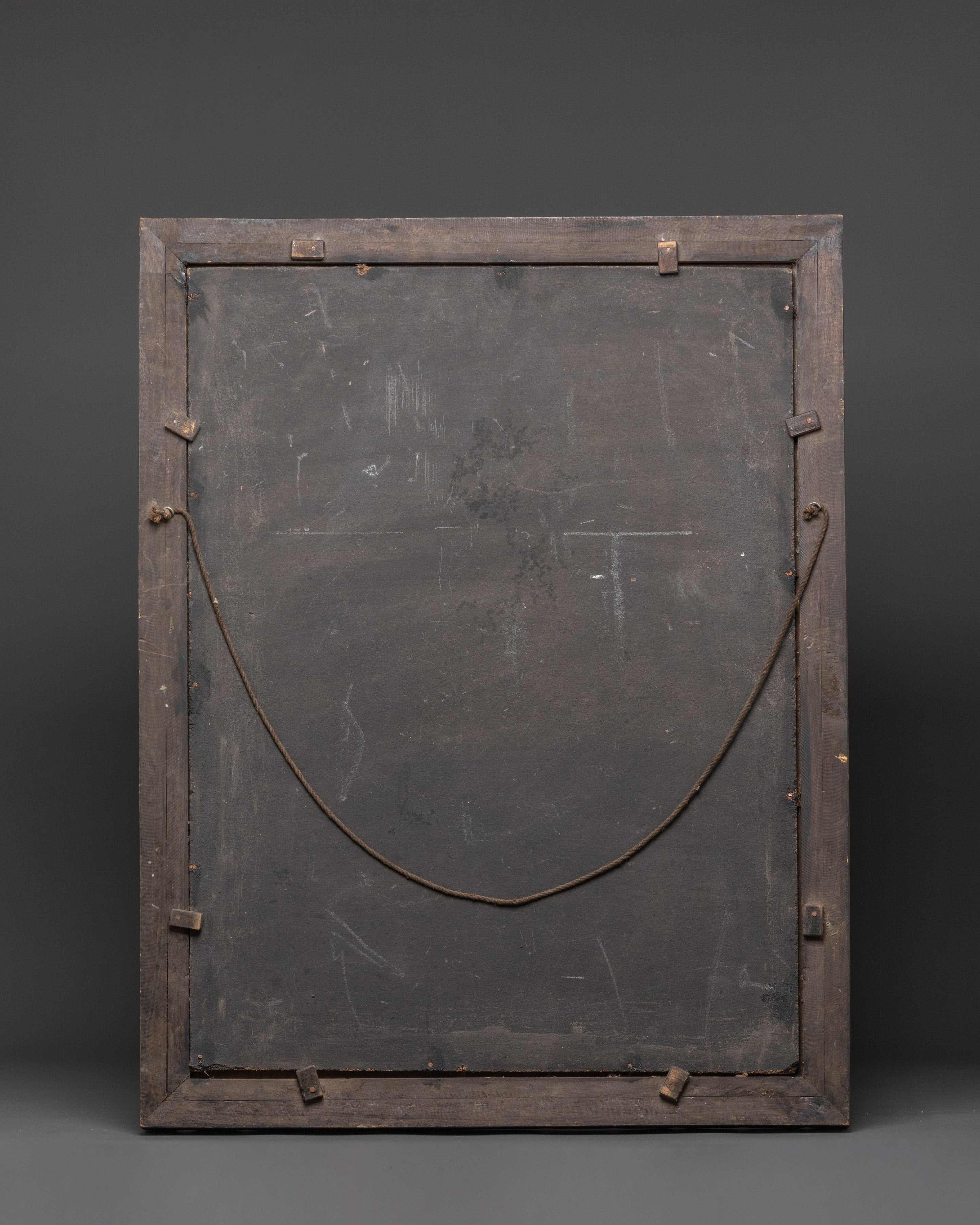 Wooden Frame Guru Rinpoche Wall Hanging | Symbol of Blessings and Protection