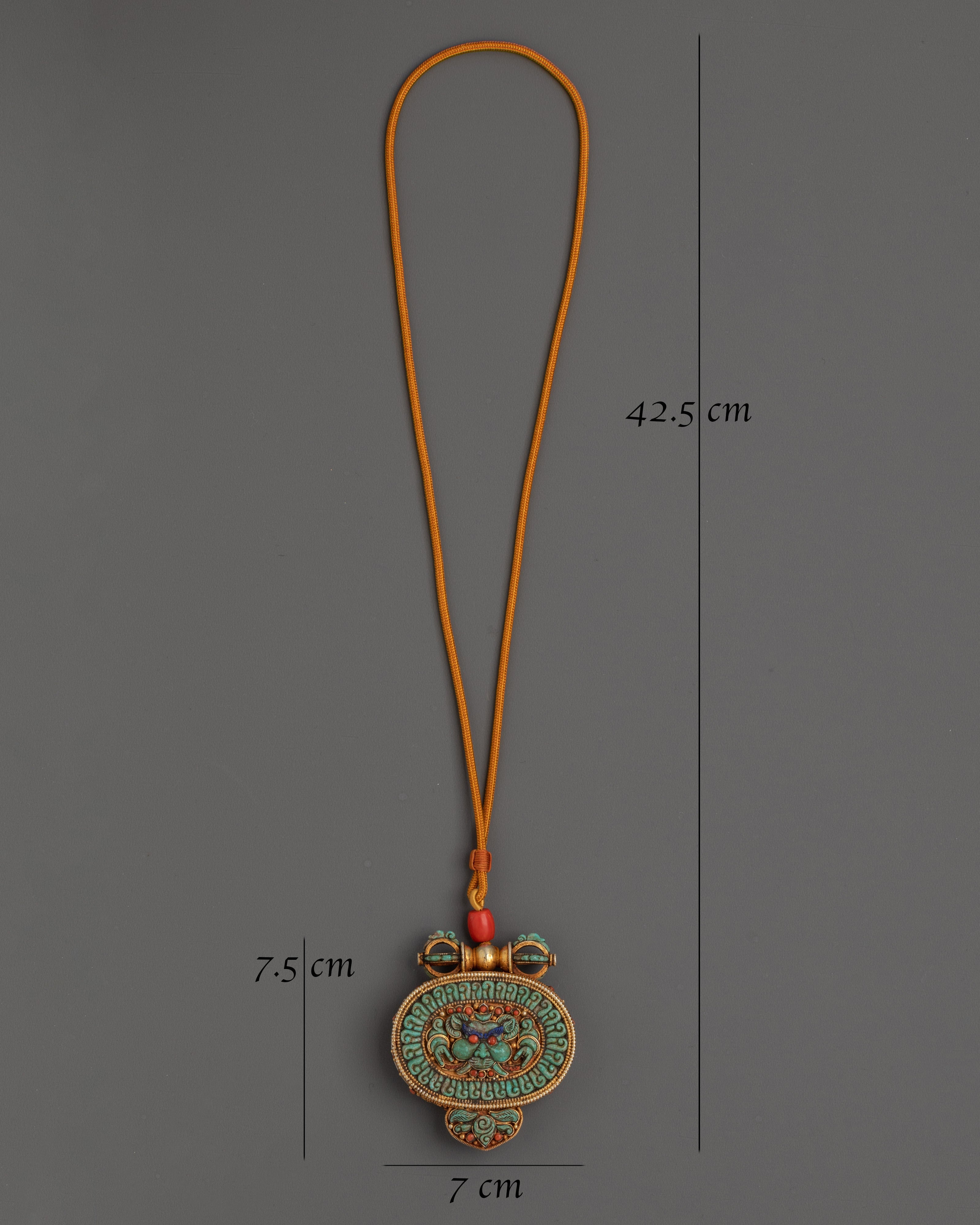 Buddhist Ghau Locket | Spiritual Jewelry for Protection and Blessings