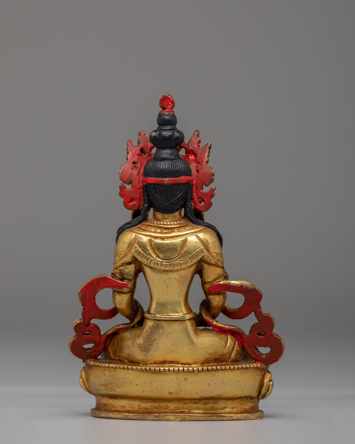 Sacred Amitayus Buddha Sculpture | Spiritual Home Decor