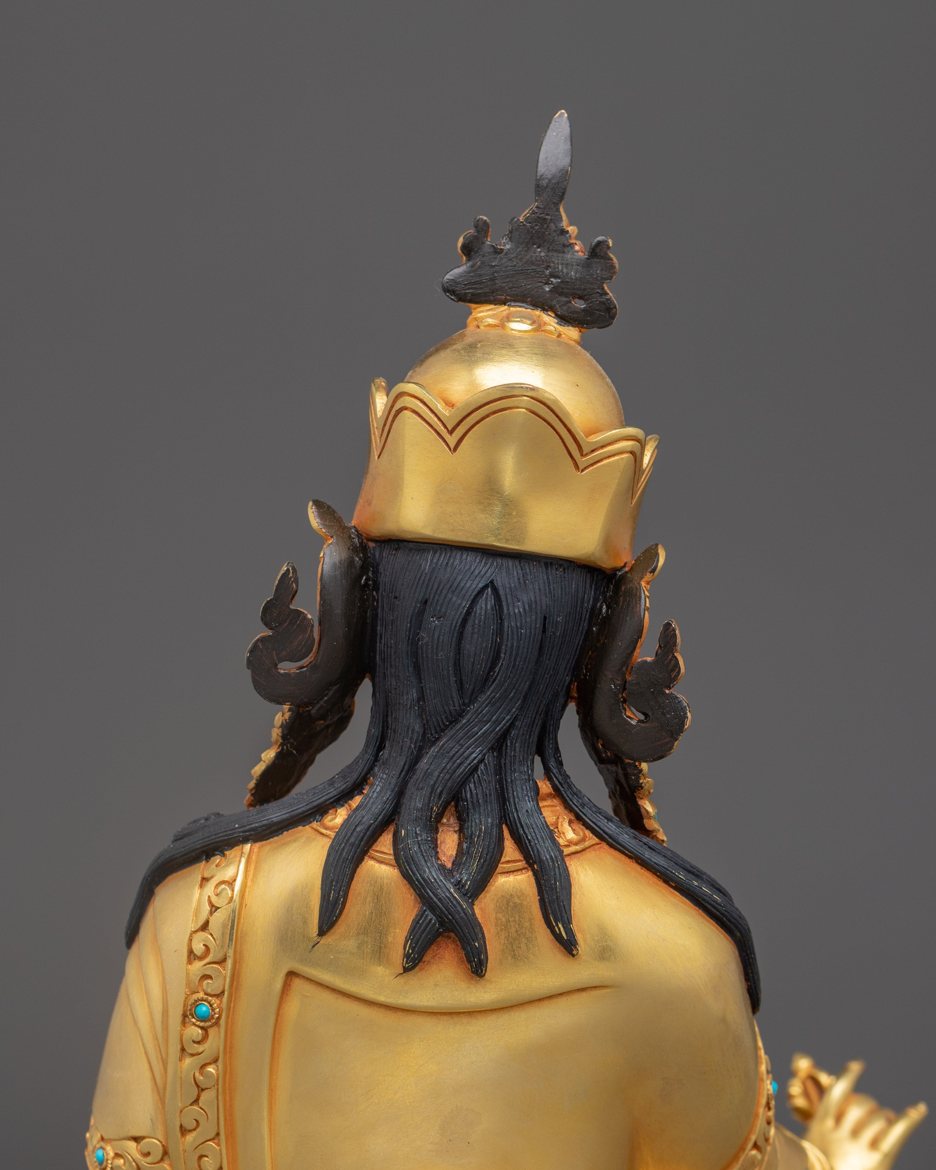 Golden Guru Padmasambhava Statue | Discover Enlightenment