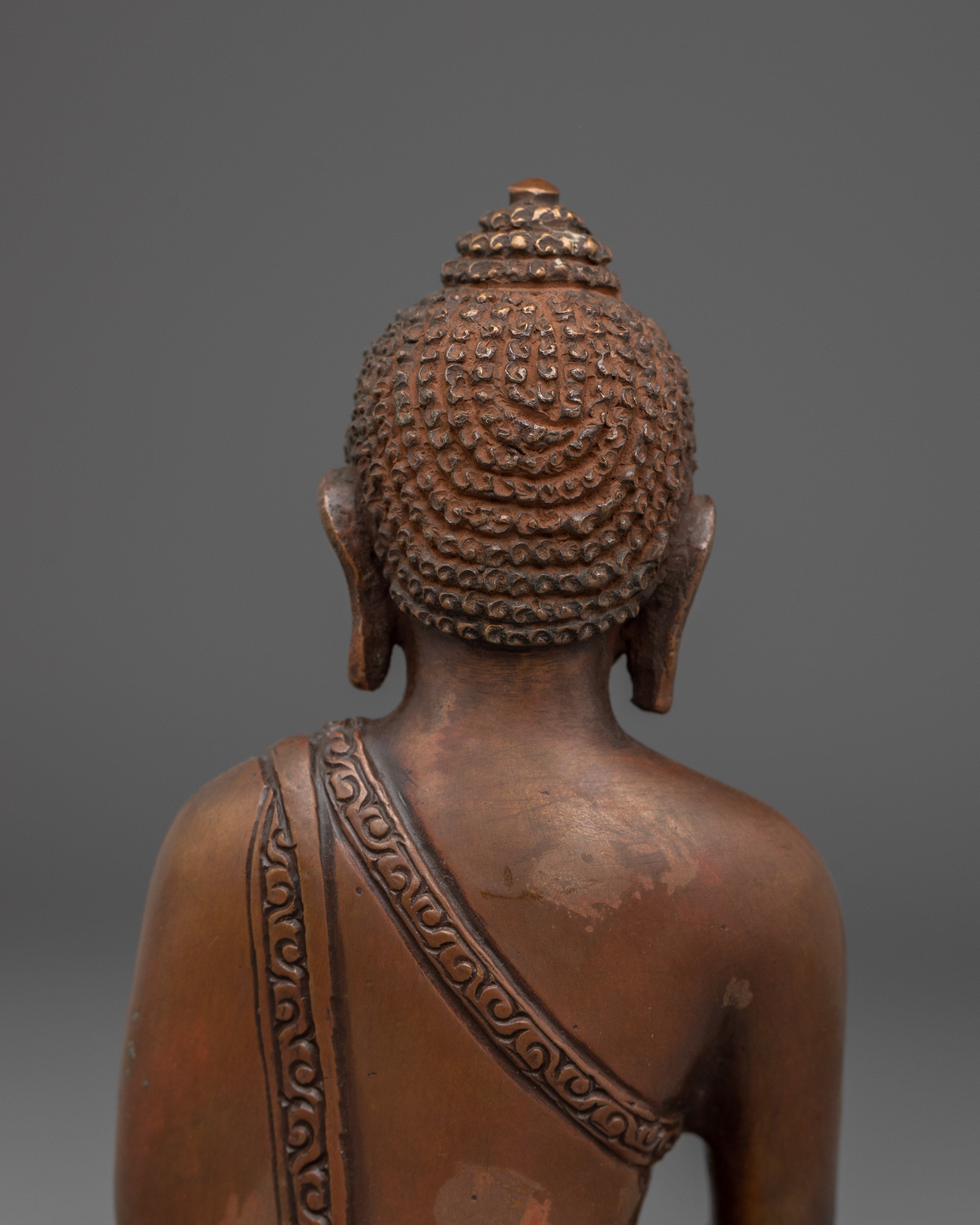 Tibetan Buddha Shakyamuni Figurine | Historical Buddha