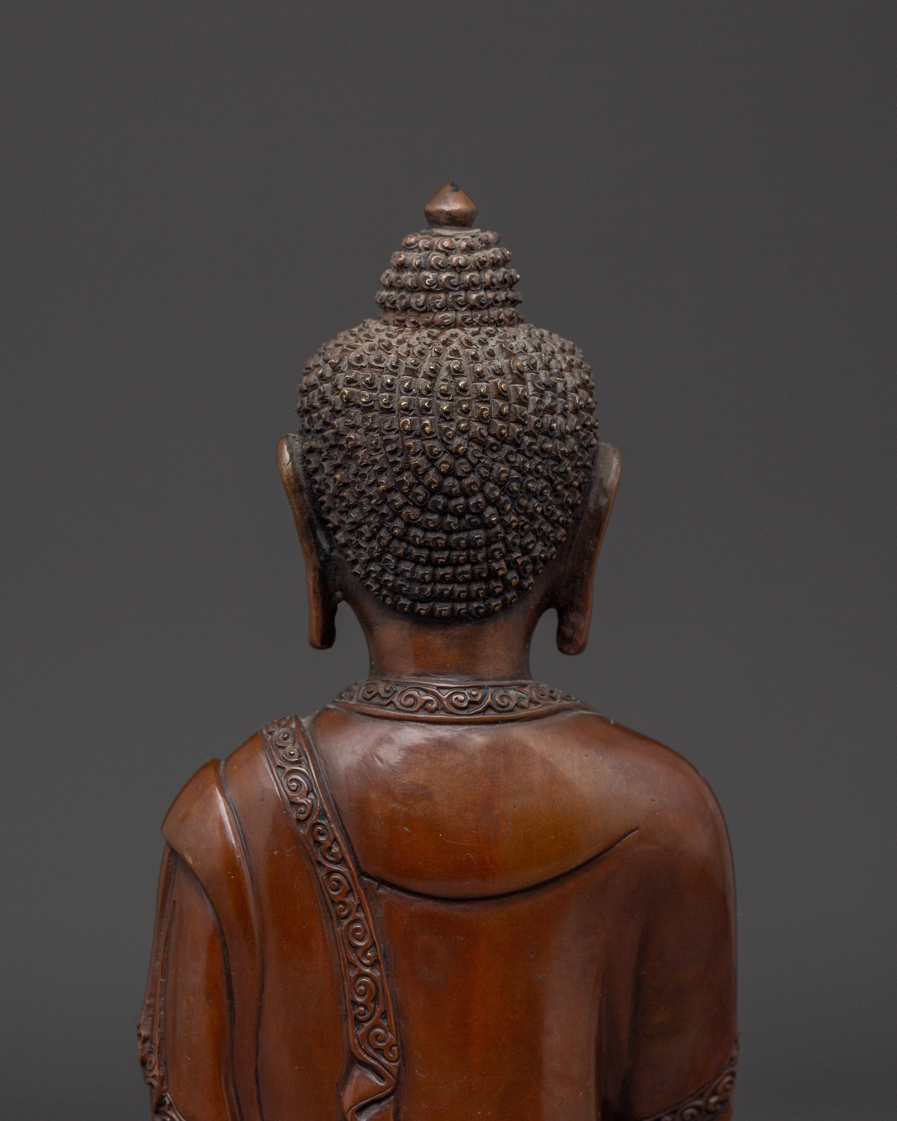 Oxidized Amogasiddhi Statue | The Lord of Karma