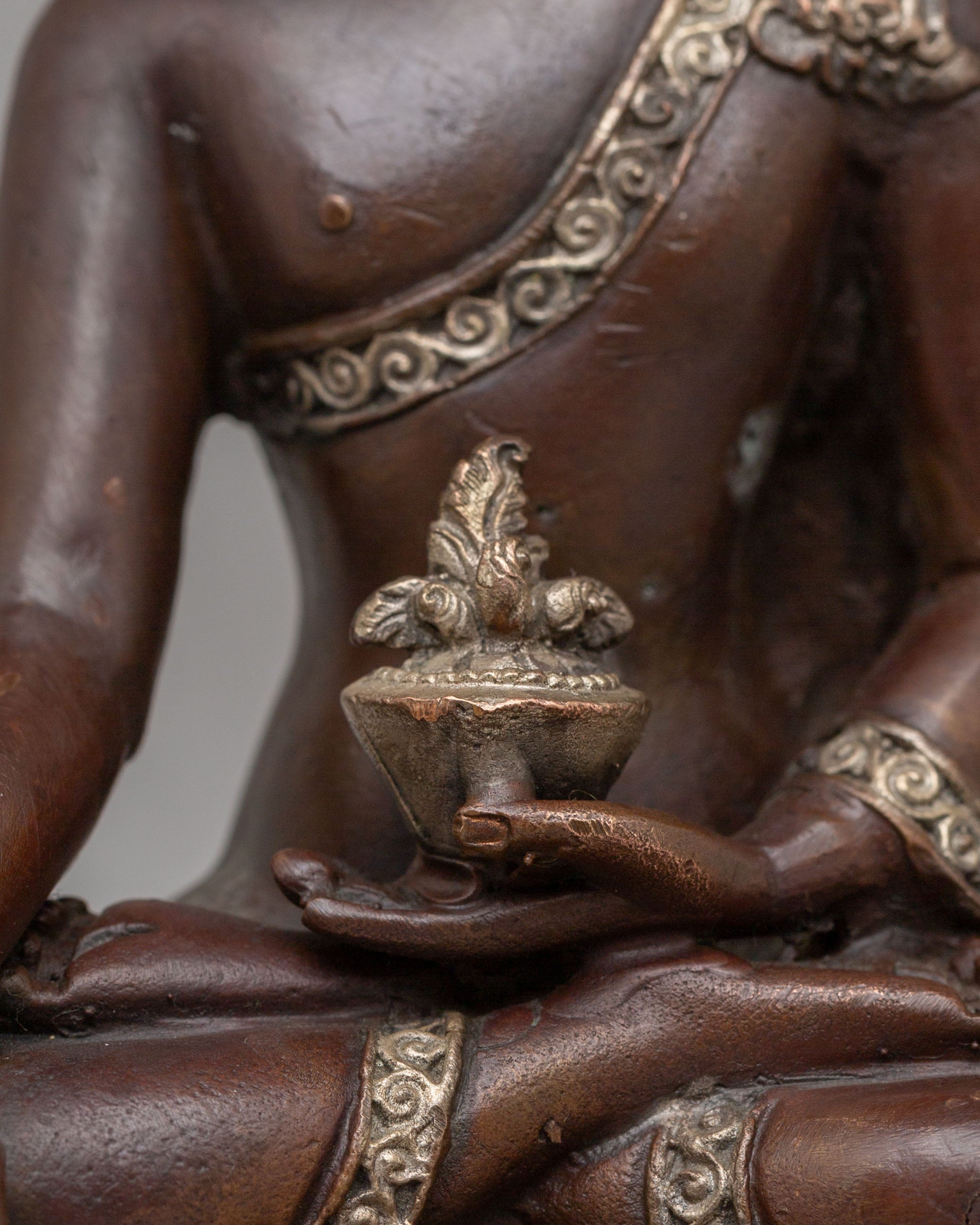 Bhaisajyaguru Healing Buddha Statue | Sacred Medicine Buddha Sculpture