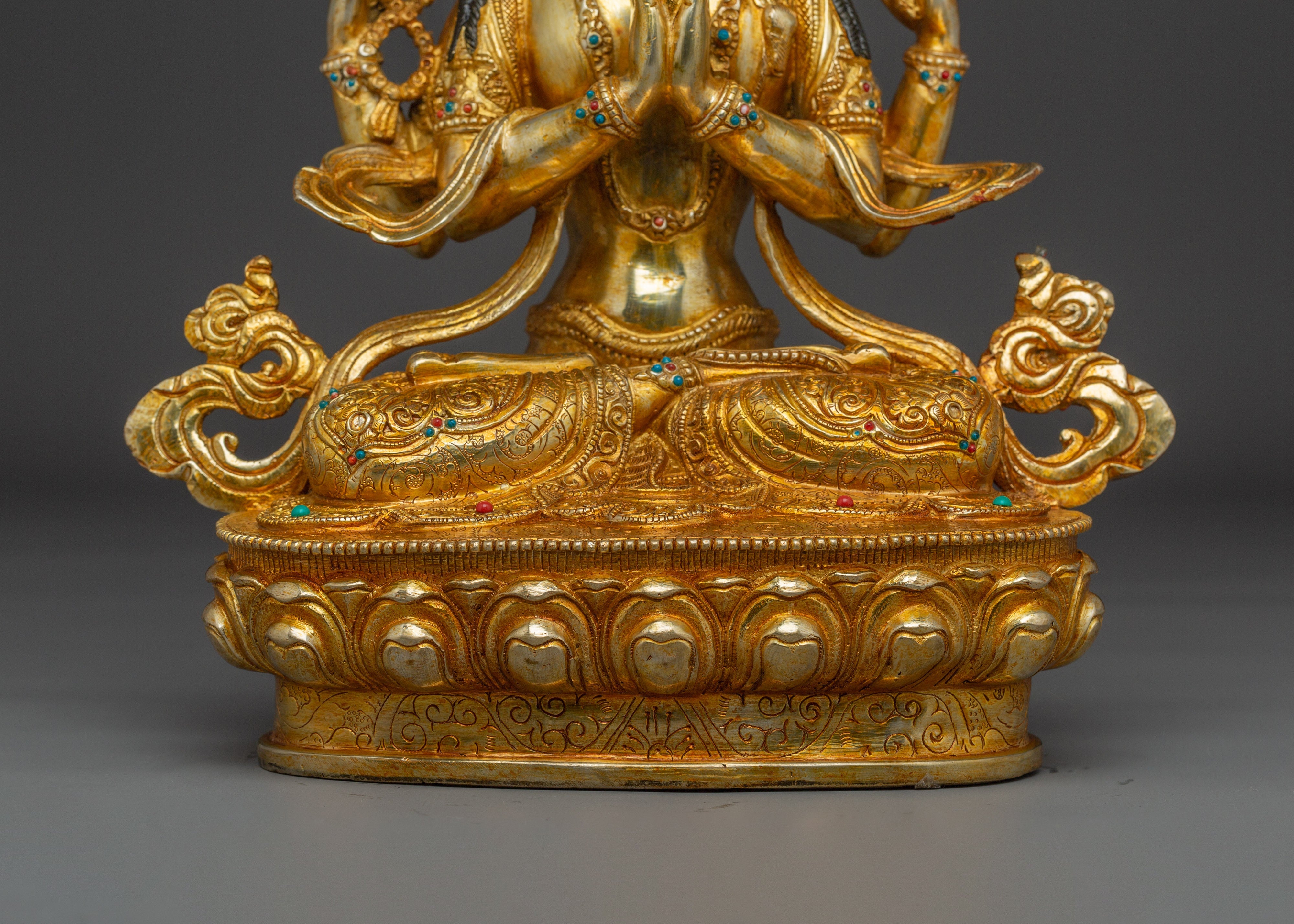 Buddha Artwork of Chenrezig | Protector and Healer in Tibetan Buddhism