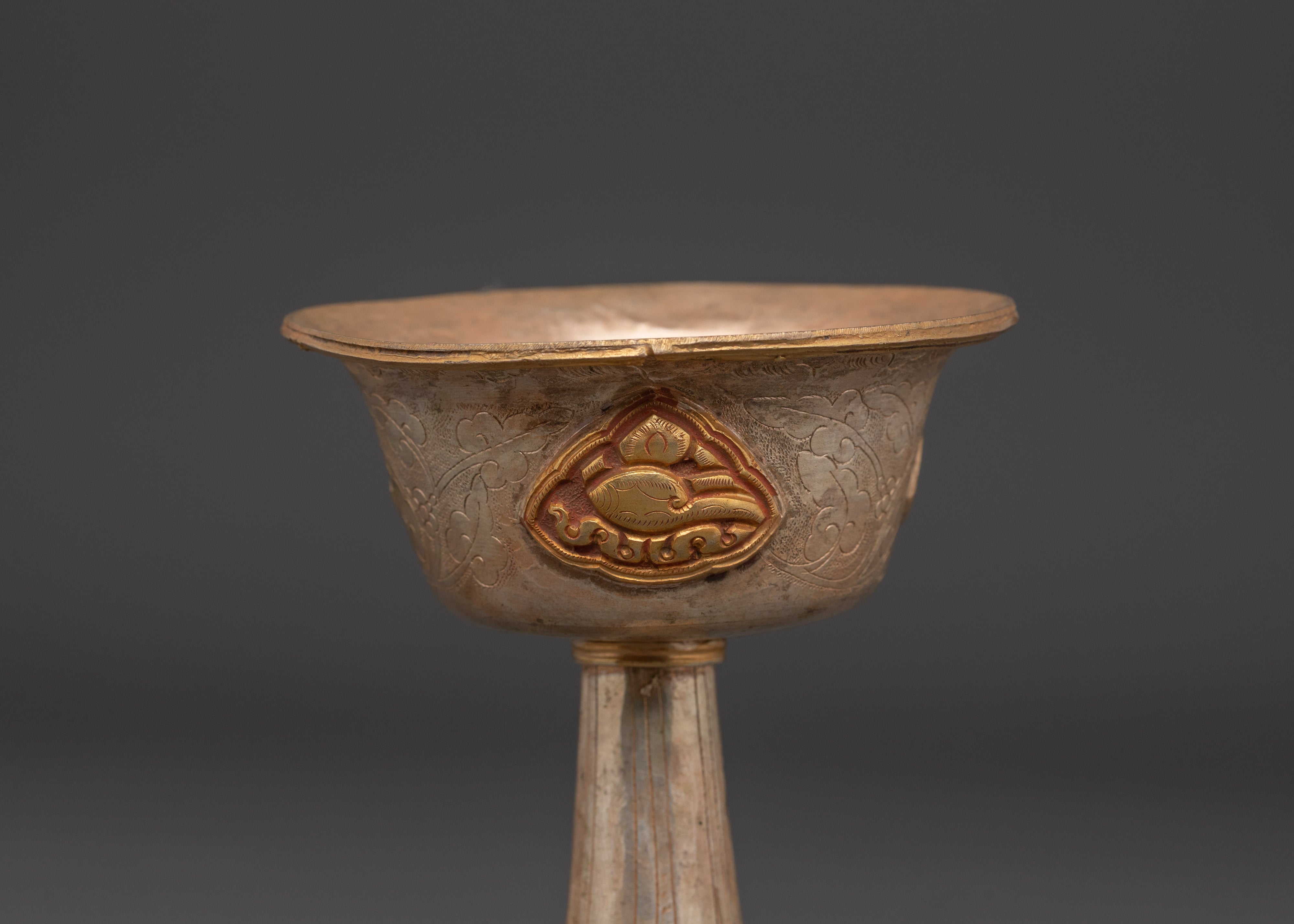 Traditional Serkyem Offering Set | Tibetan Ritual Offering Vessel