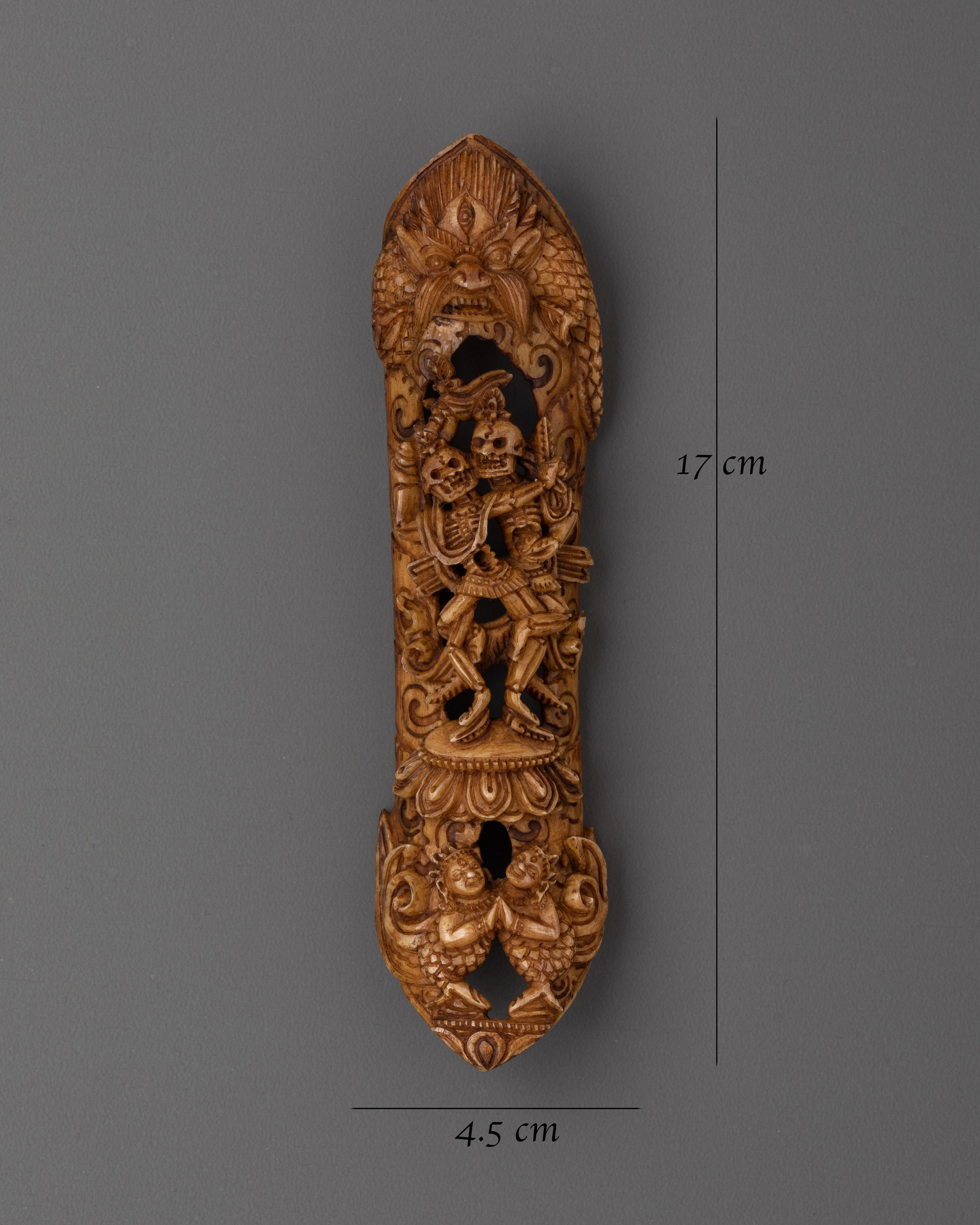 Handmade Chitipati Bone Carving | Spiritual Himalayan Artifact