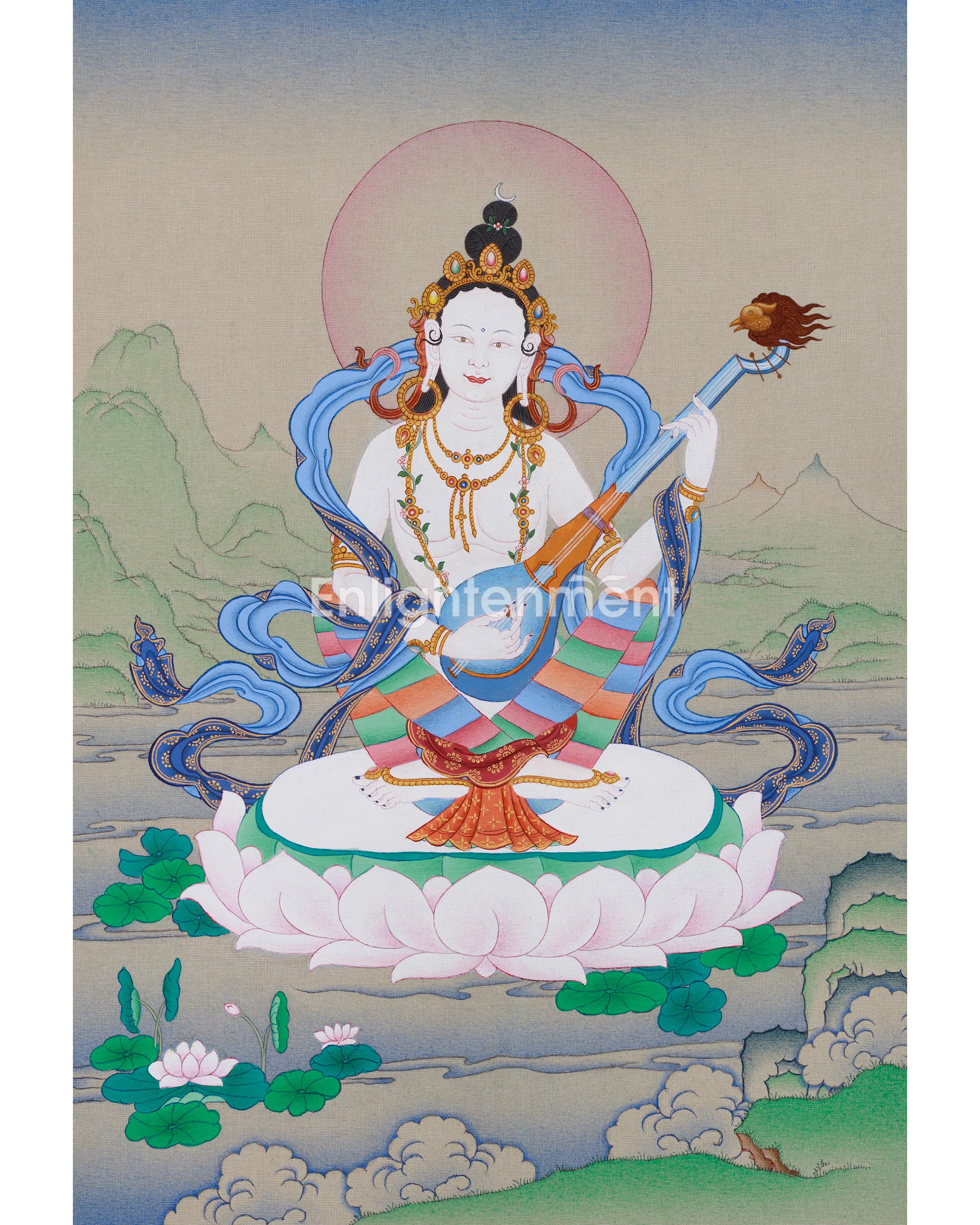 devi-saraswati-thangka