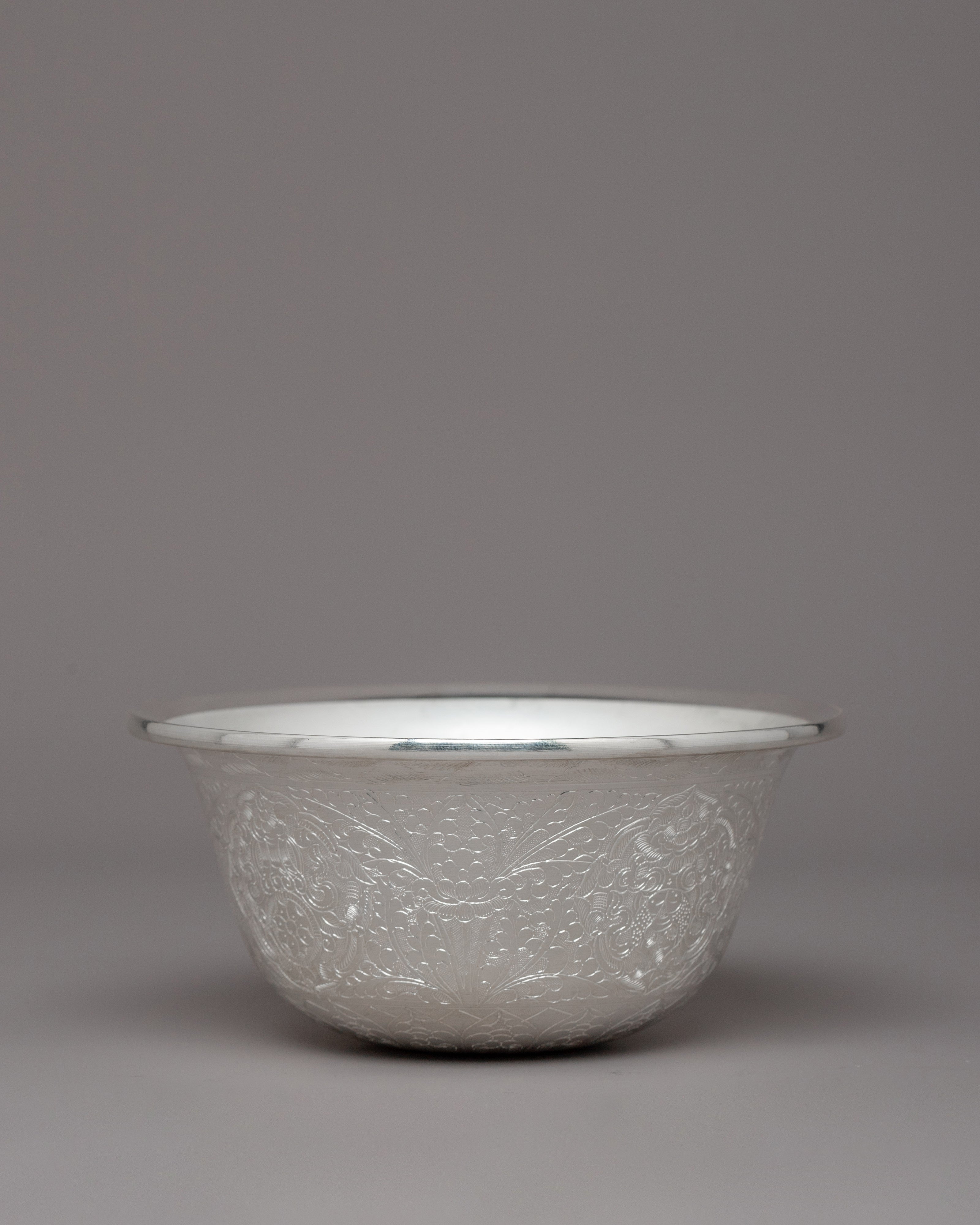 Buddhist Ritual Bowl for Sacred Offerings | Altar Ritual Items