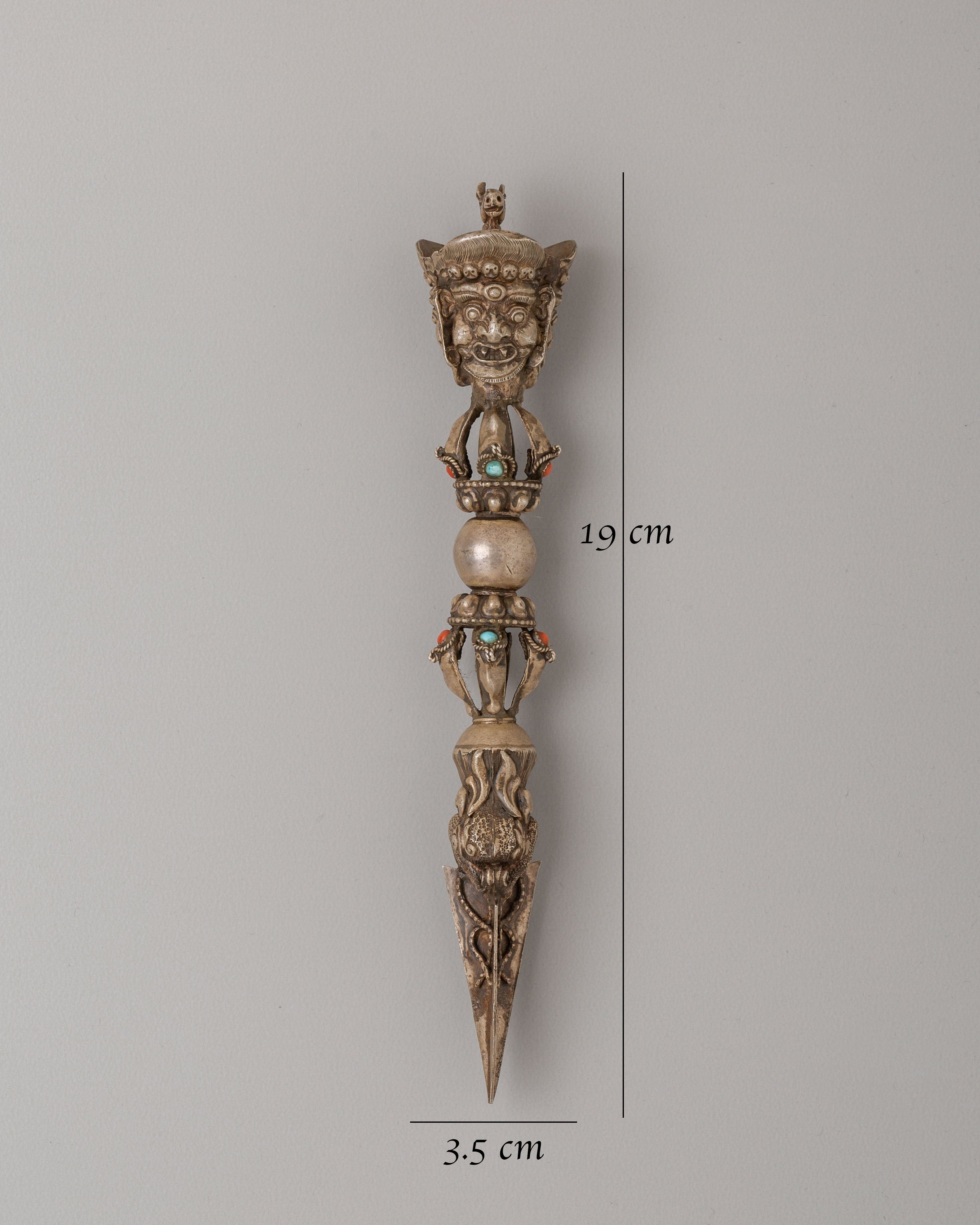 Buddhist Dorje Phurba Ritual Dagger | Symbolizing Protection