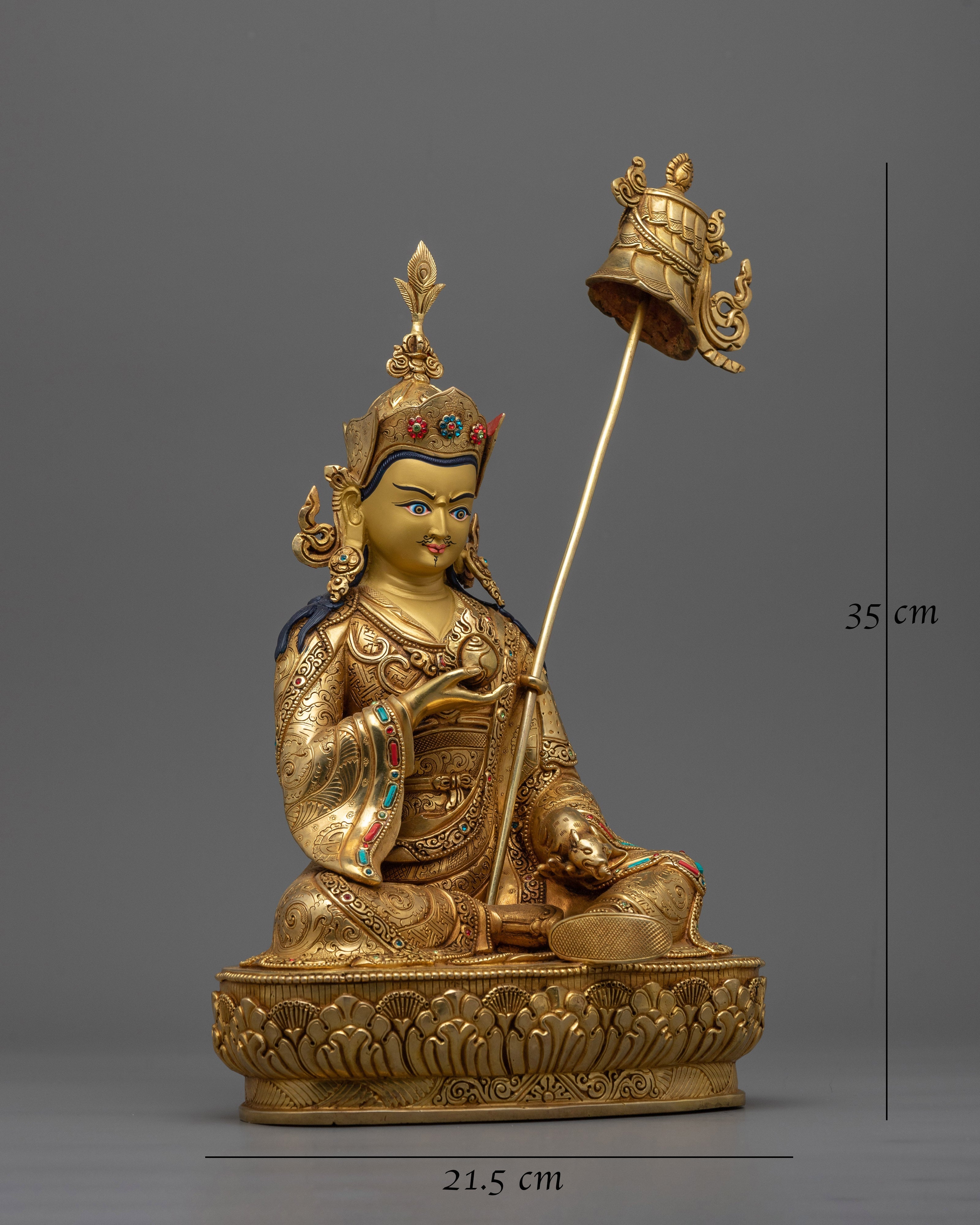 Tantric Guru Norla Statue | Embodiment of Prosperity and Abundance