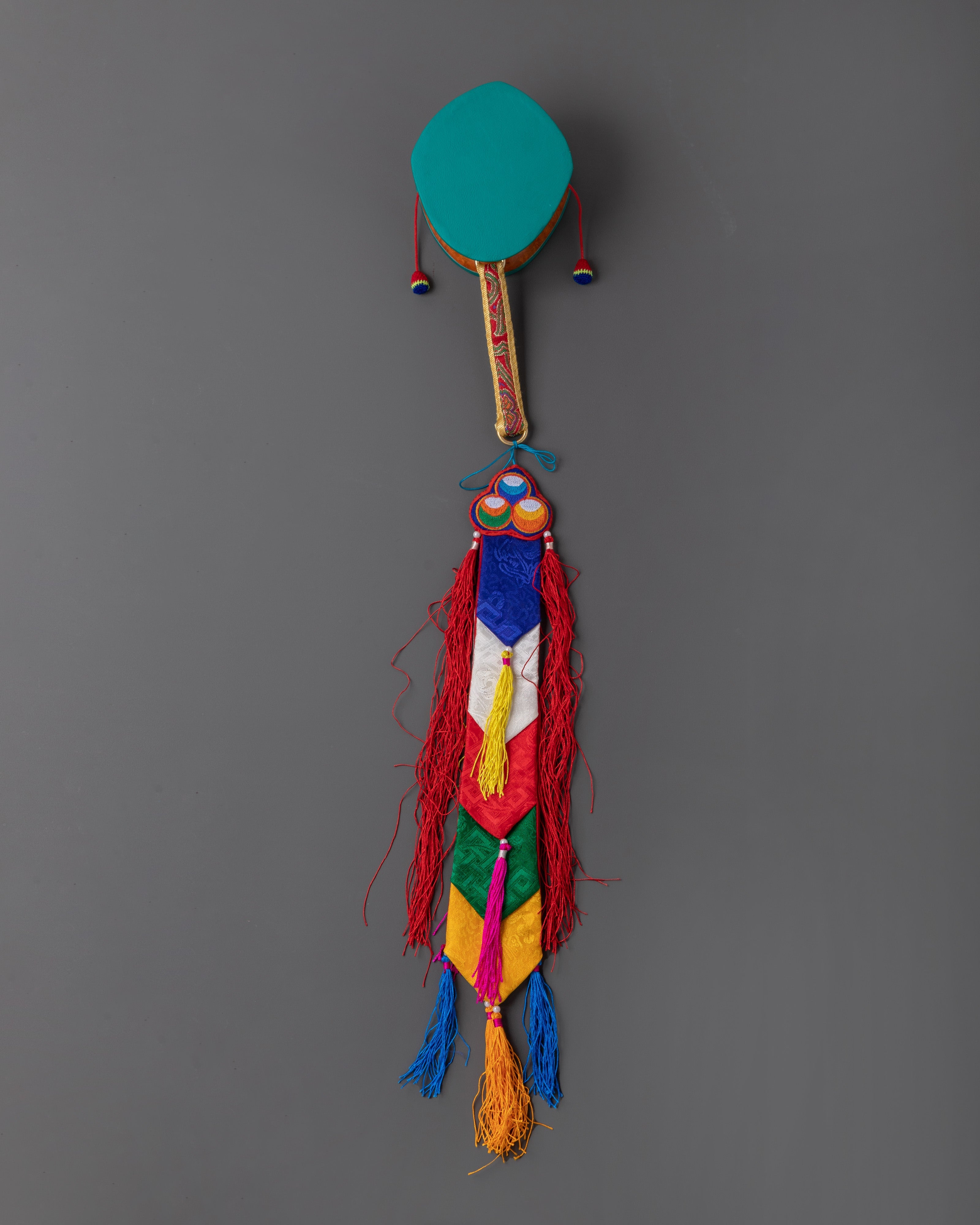 Traditional Buddhist Damaru | Rituals and Meditation Sacred Tool