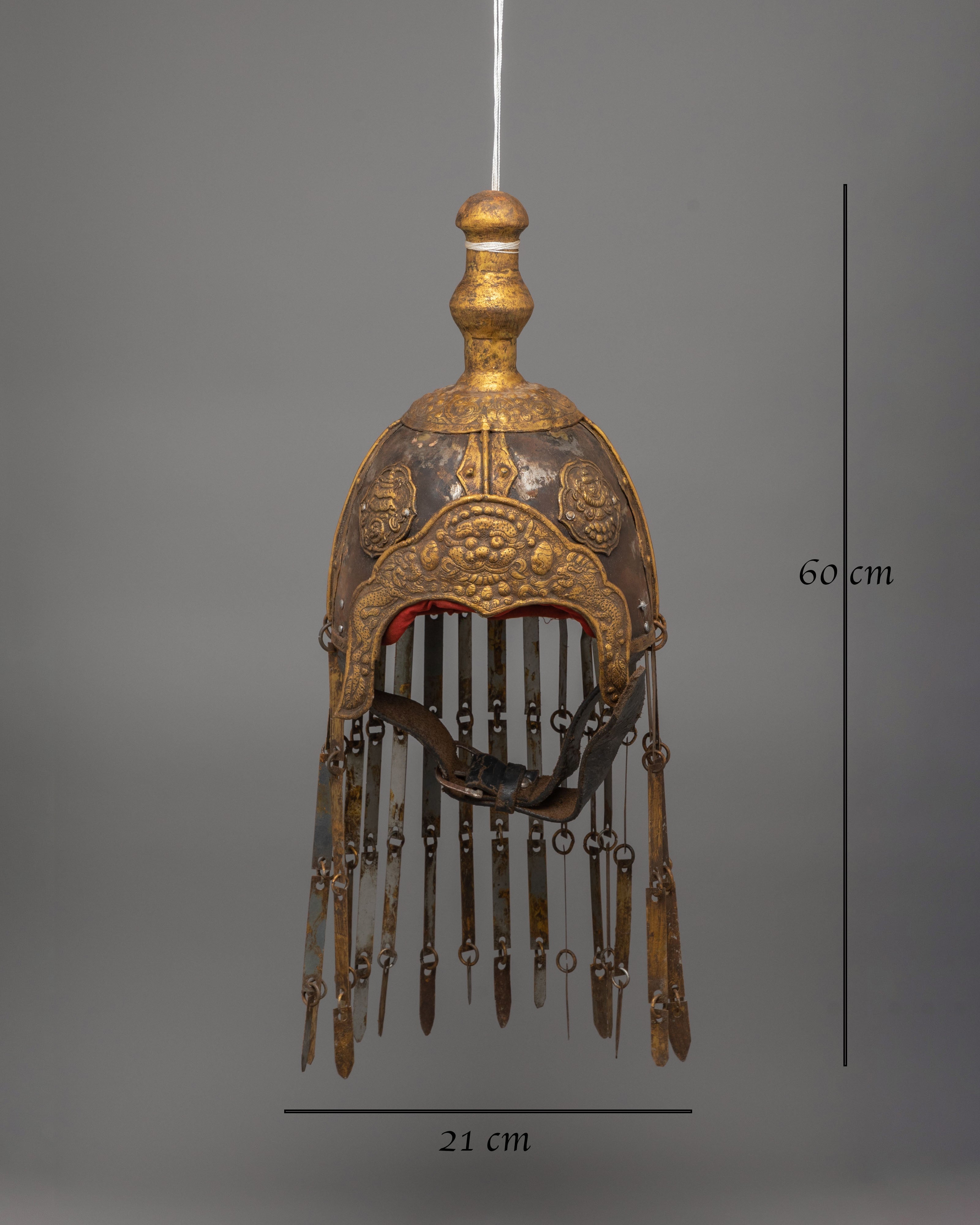 Handcrafted Spiritual Ceremonial Crown | Tibetan Buddhist Ritual Headpiece