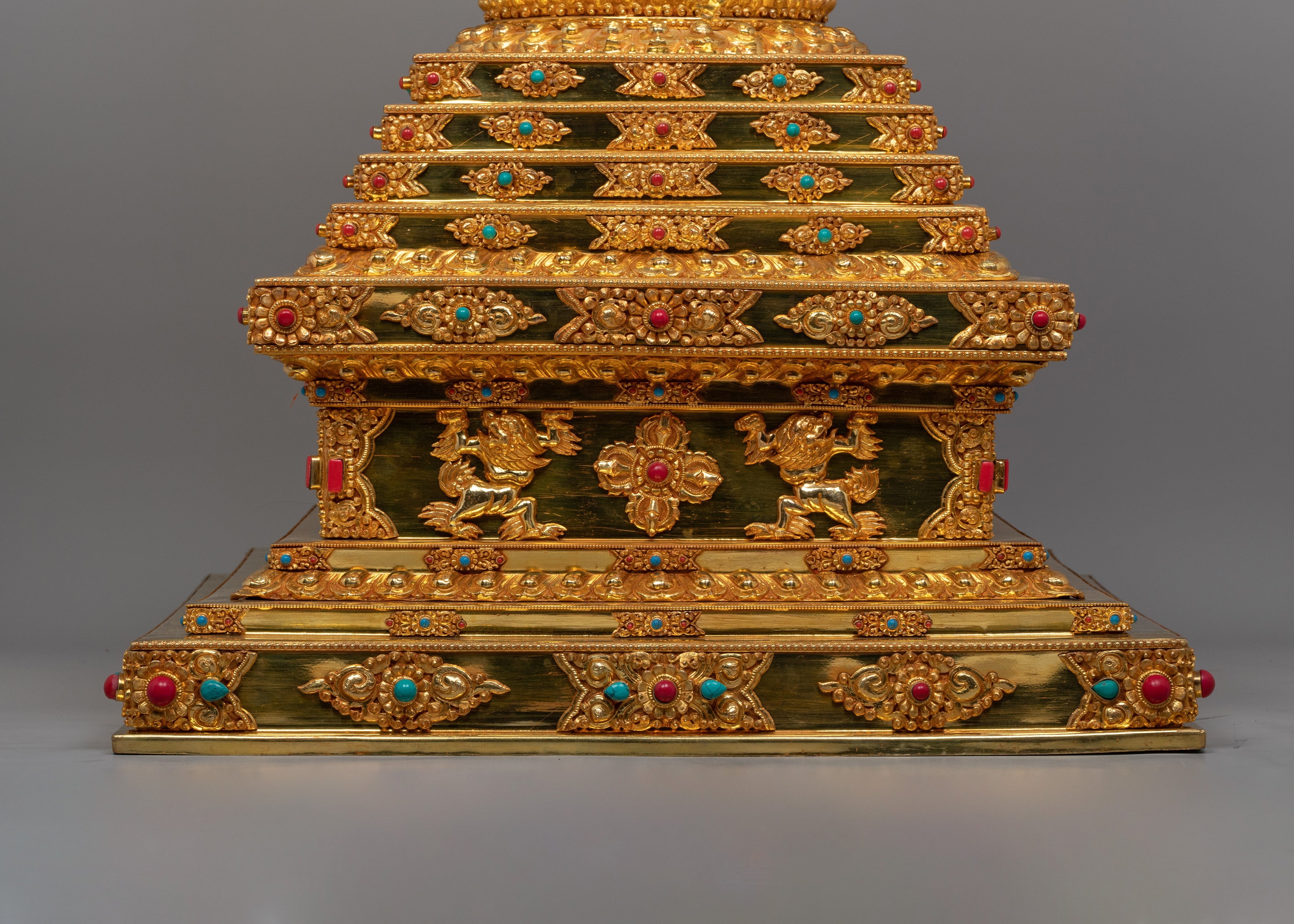 Tibetan Buddhist Enlightenment Stupa | Symbol of Enlightenment and Spiritual Devotion
