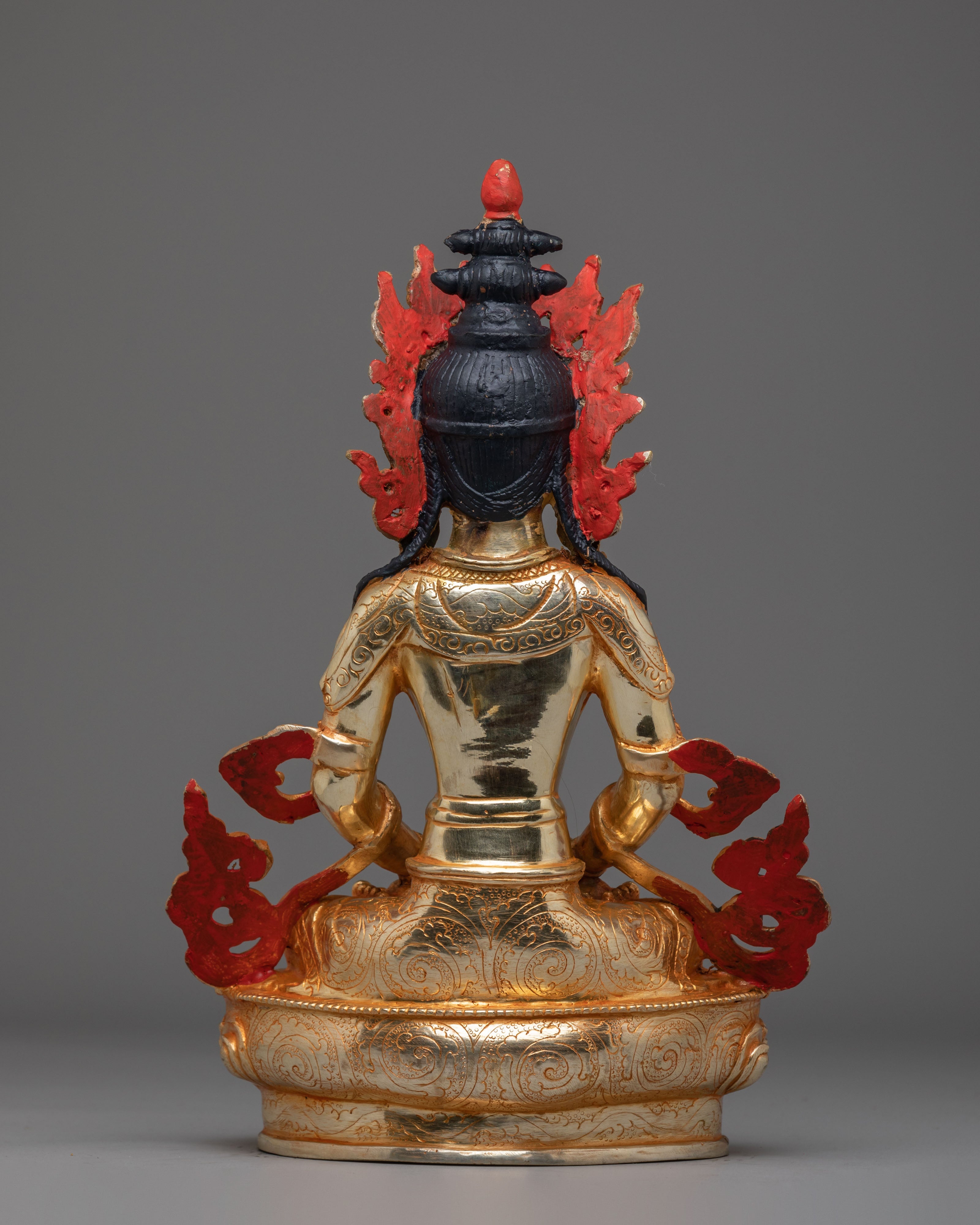 Tibetan Longevity Buddha Amitayus Statue | Symbol of Infinite Life