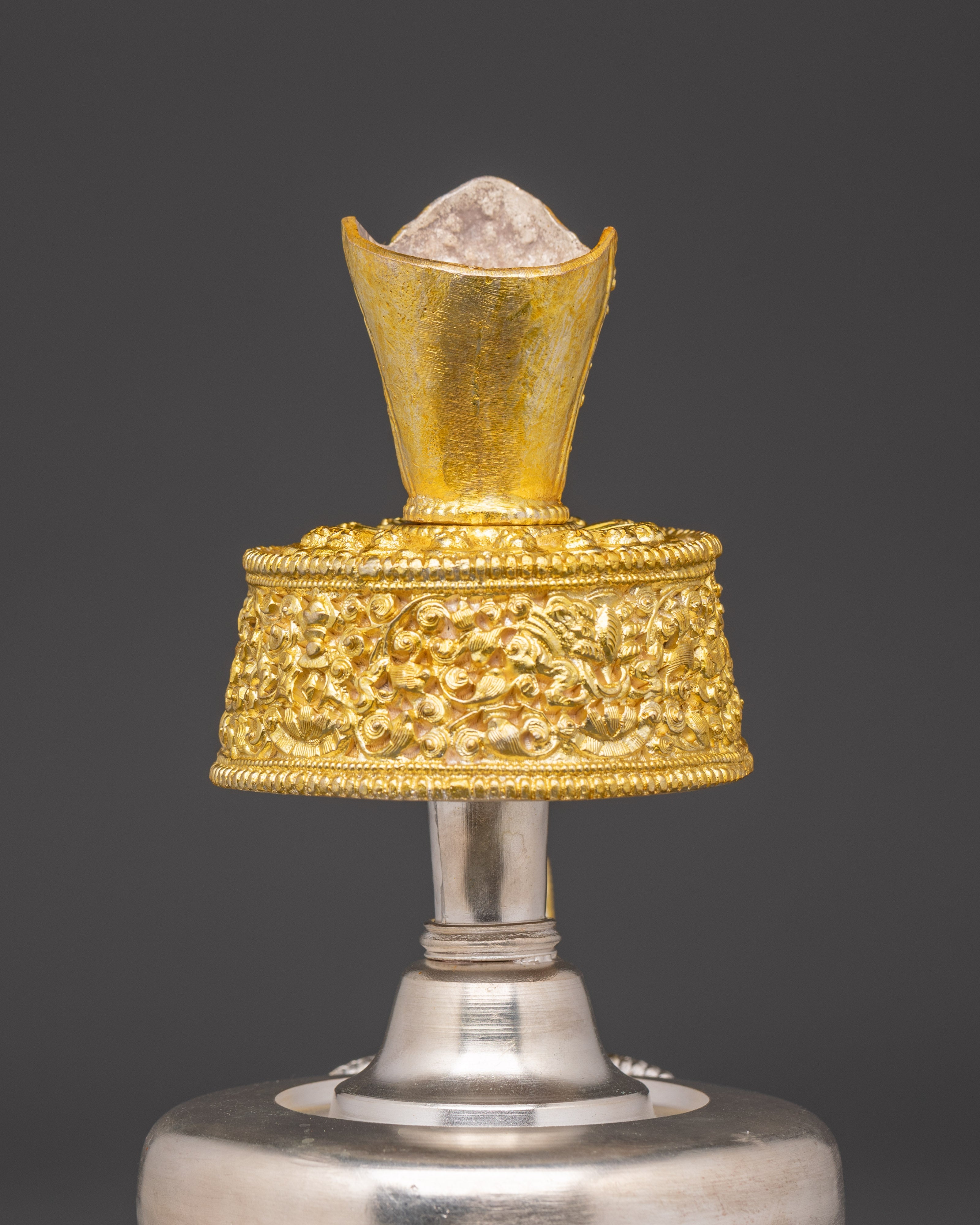 Handcrafted Copper Bhumba Ritual Water Vase | Tibetan Buddhist Ceremonial Tool