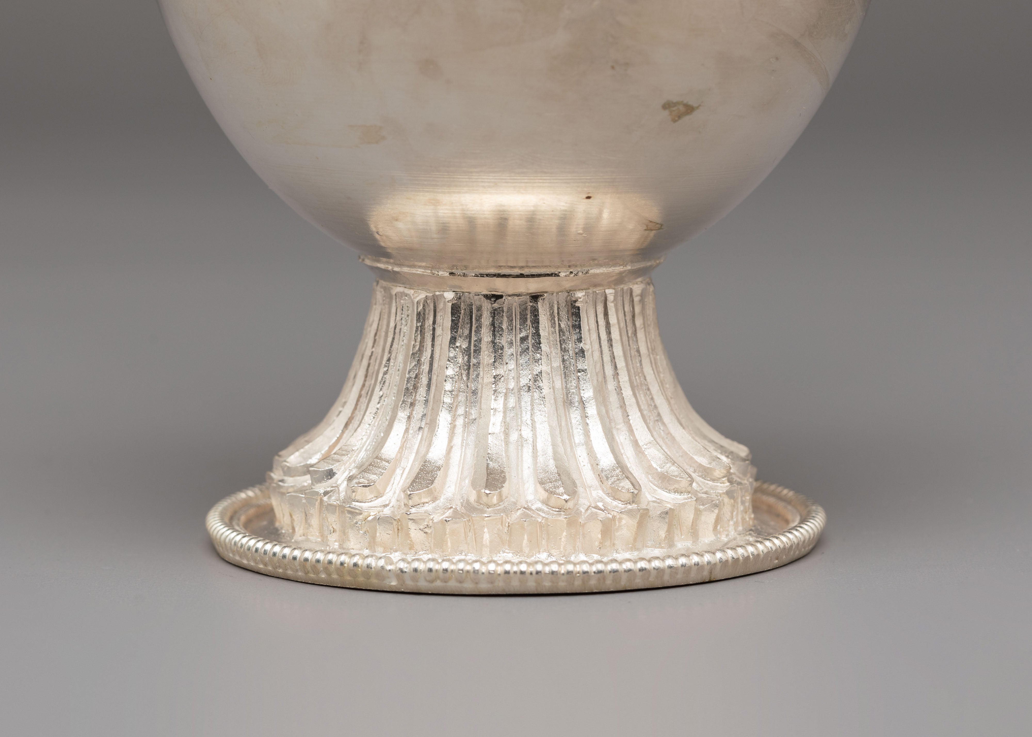 Bhumba Ritual Container | Silver Plated Copper for Sacred Ceremonies