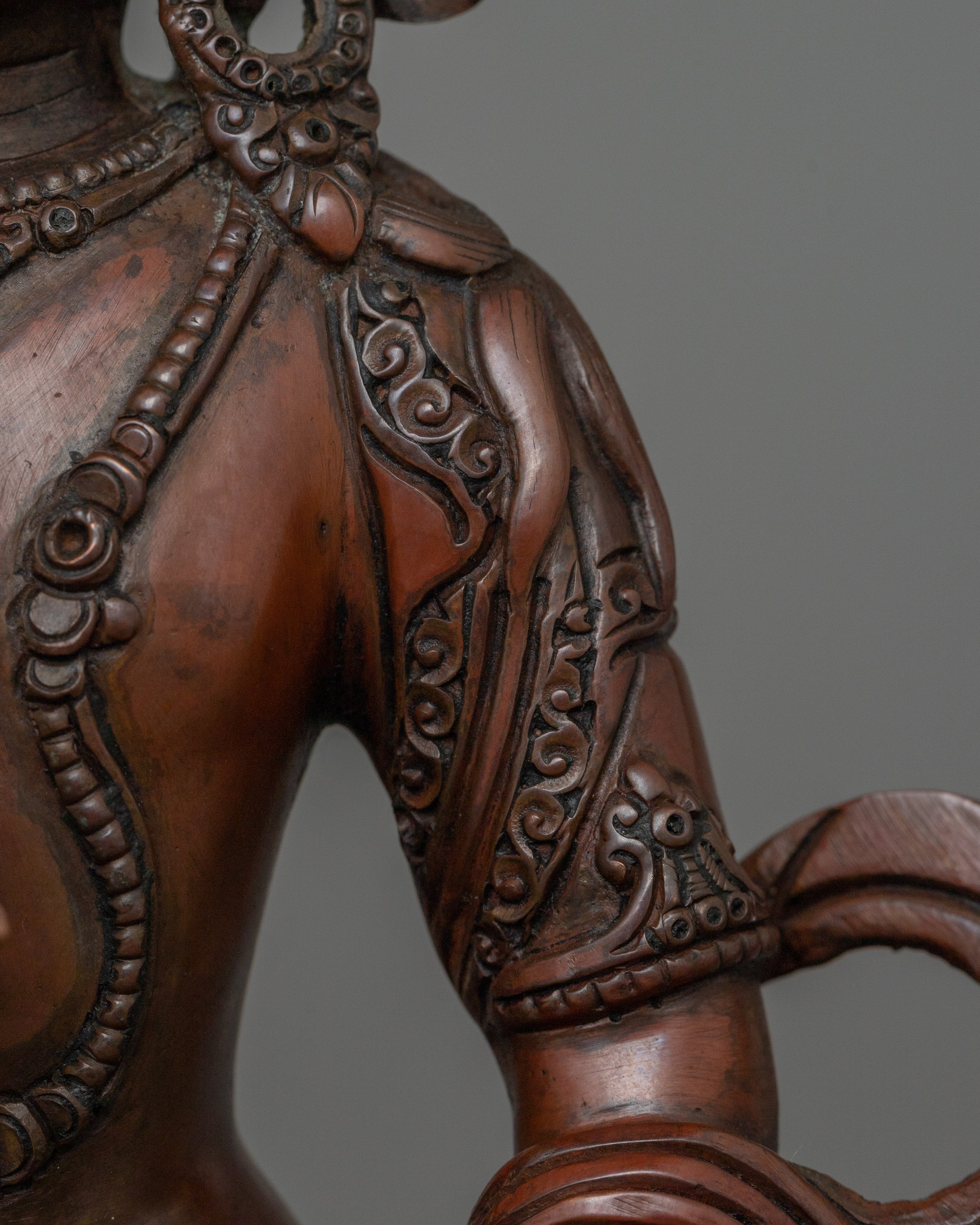 Tibetan Vajrasattva Idol Statue | Himalayan Spiritual Artwork