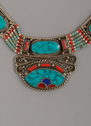 Handcrafted Necklace Accessories | Tibetan Buddha Artwork