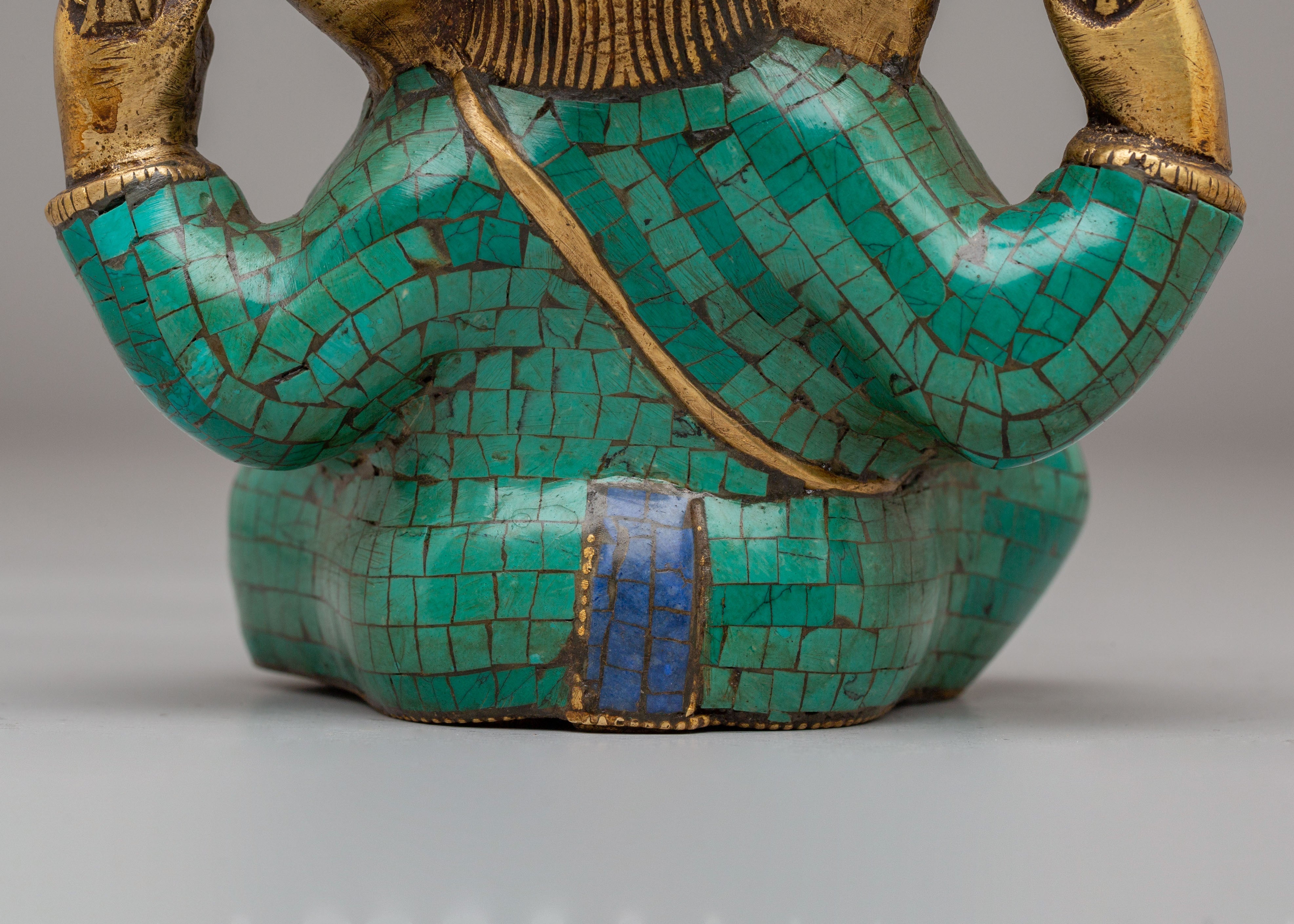 Handmade Hindu Ganesh Statue | Idol for Spiritual Blessings and Decor