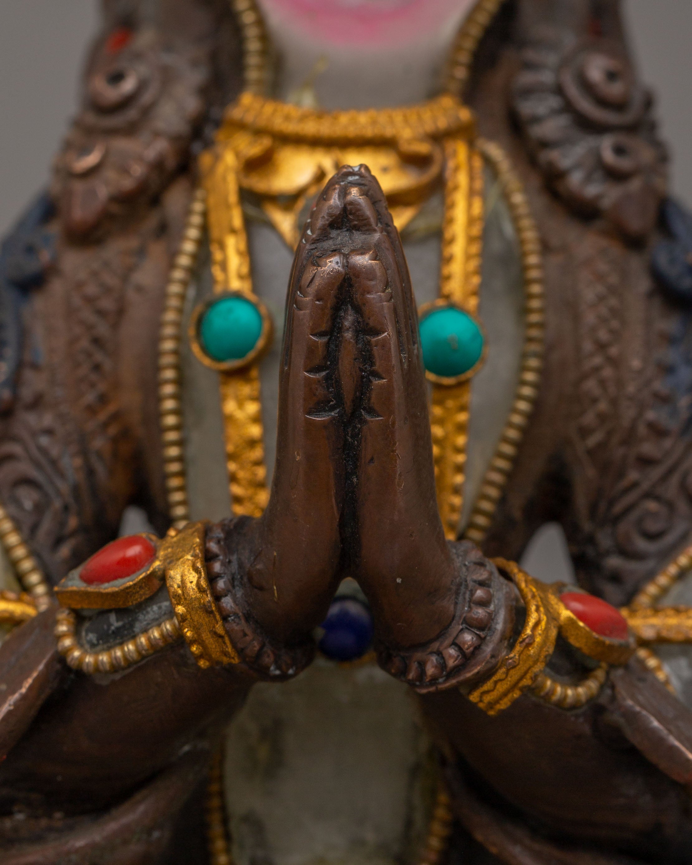 Bodhisattva Chenrezig Nepal Statue | Divine Representation of Compassion and Peace