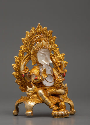Ganesh Crystal Sculpture | Hindu Deity