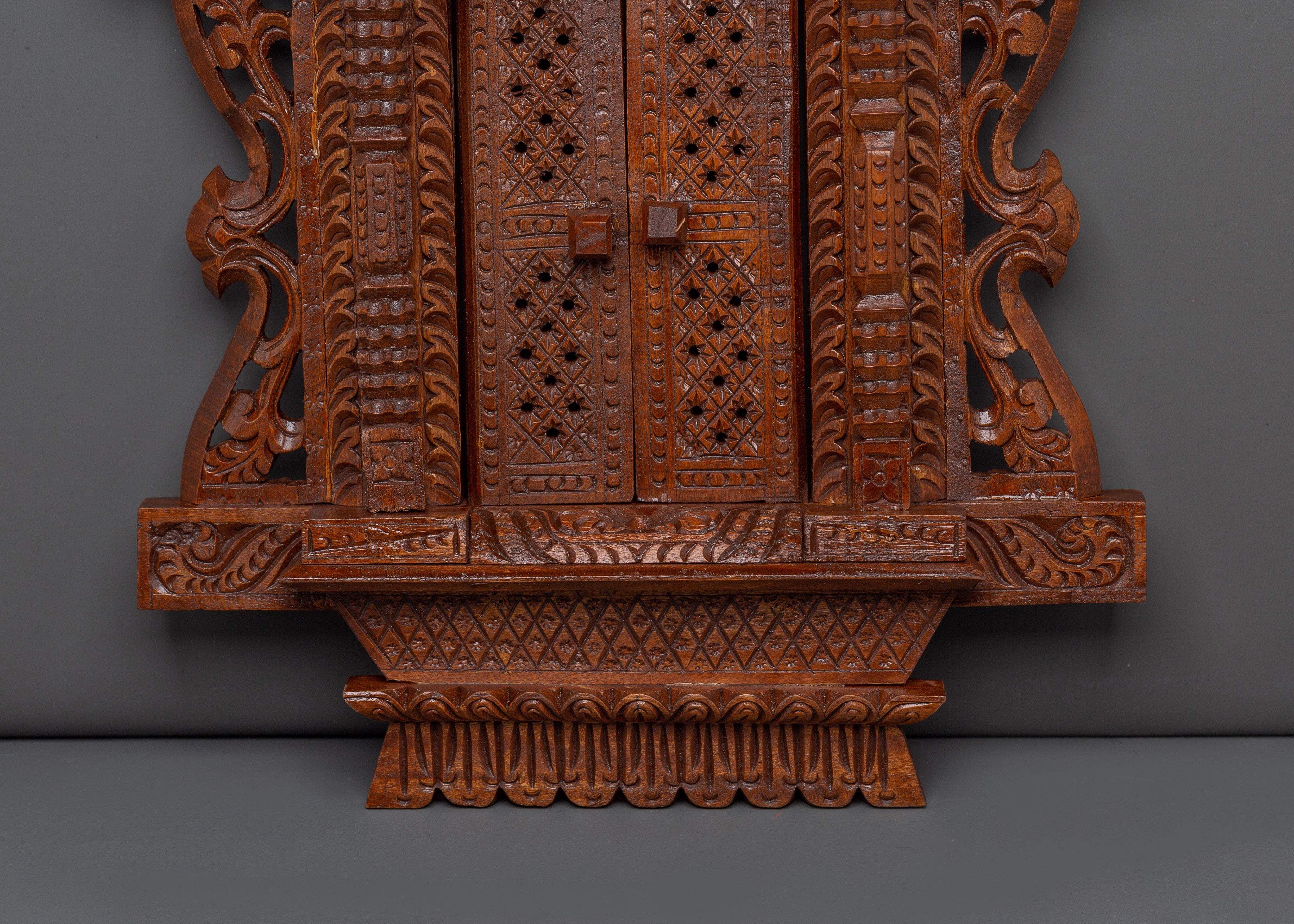 Kumari Window Frame Wall Hanging | Traditional Newari Art