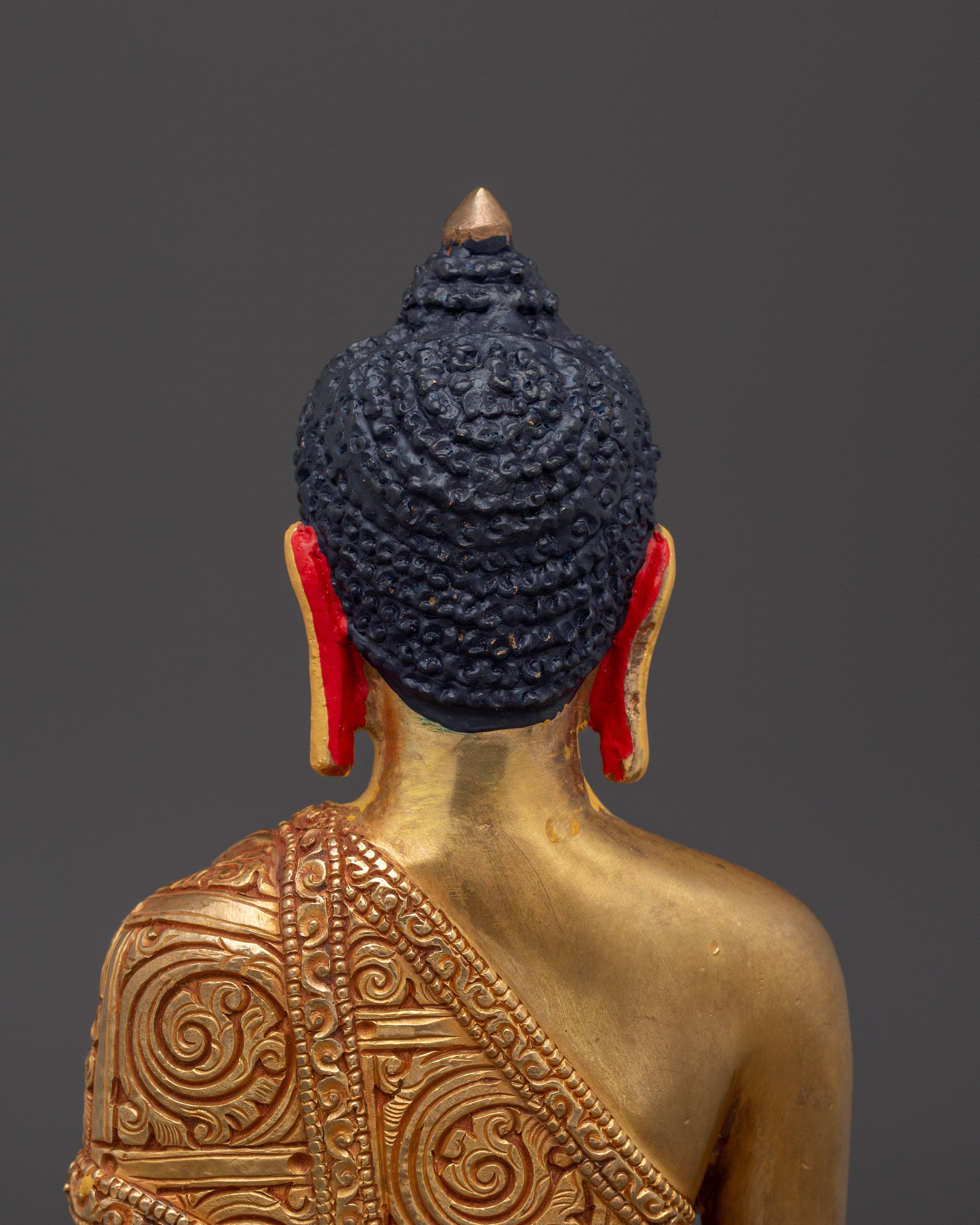 Handmade Serene Shakyamuni Buddha Artwork | Enlightenment Symbol