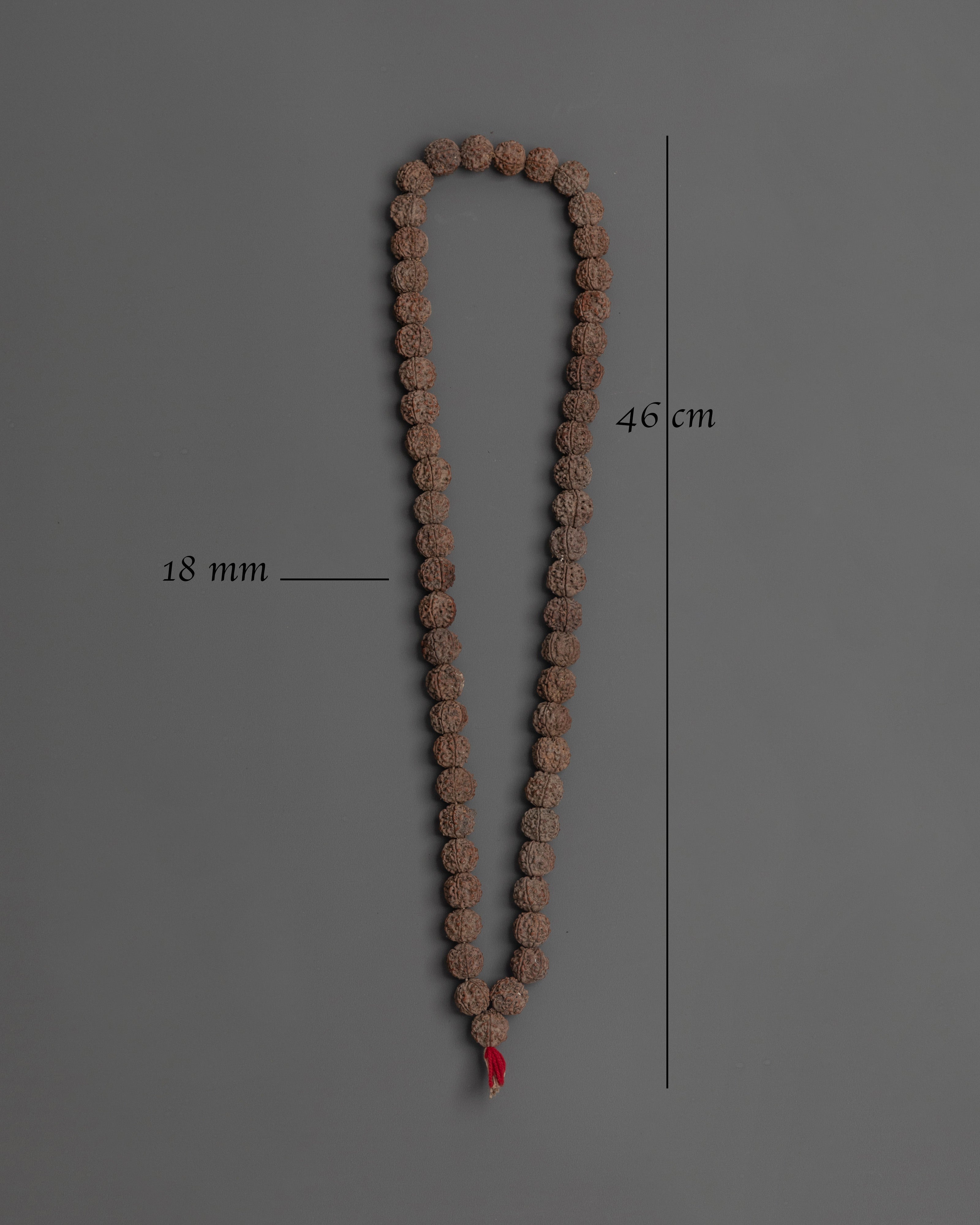 Sacred Rudraksha Mala Beads | Prayer & Meditation Beads