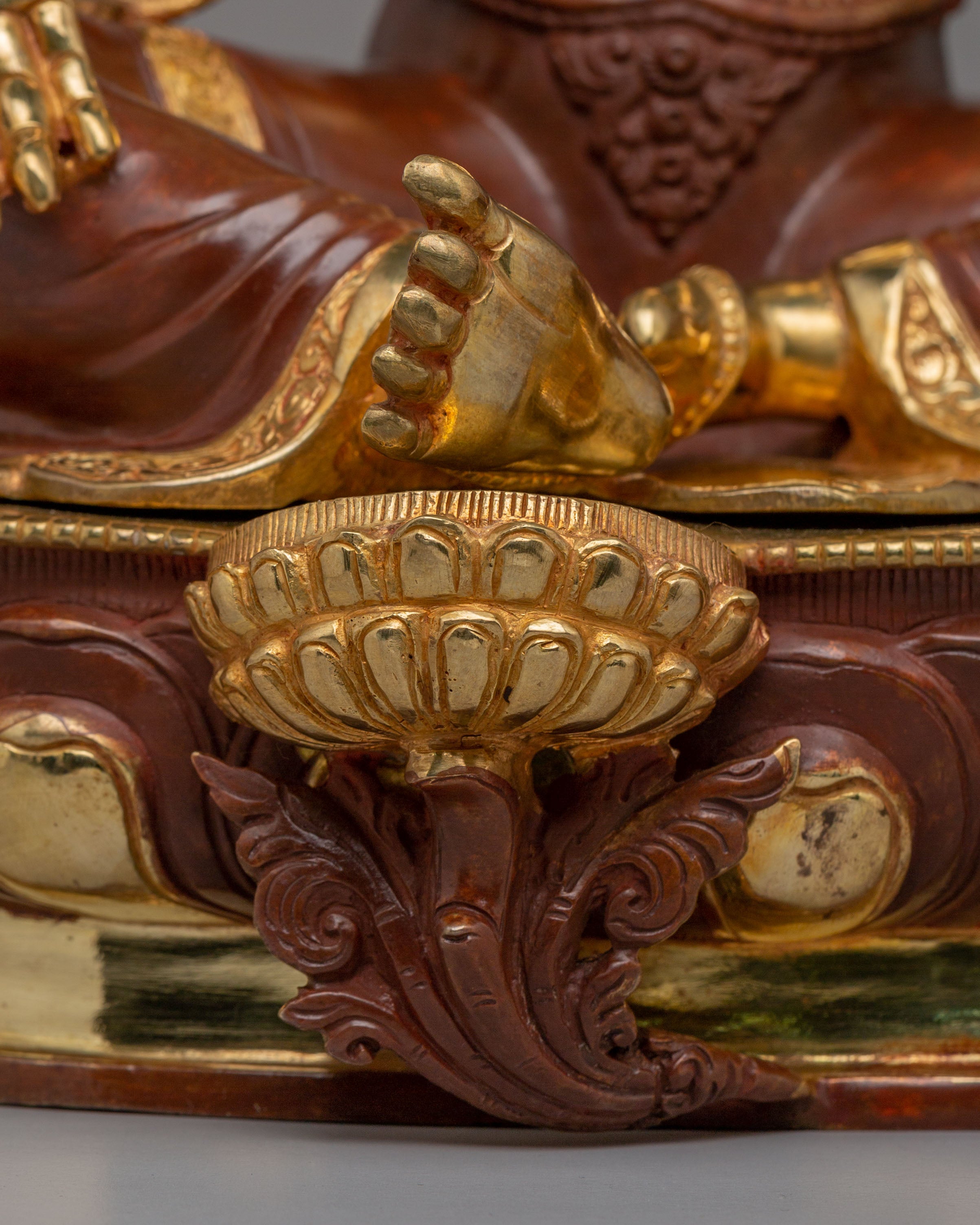 Green Tara Statue of Love and Compassion | Sacred Tibetan Artwork