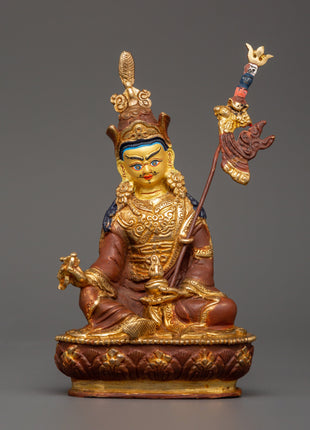 Tibetan Copper Padmasambhava Figure