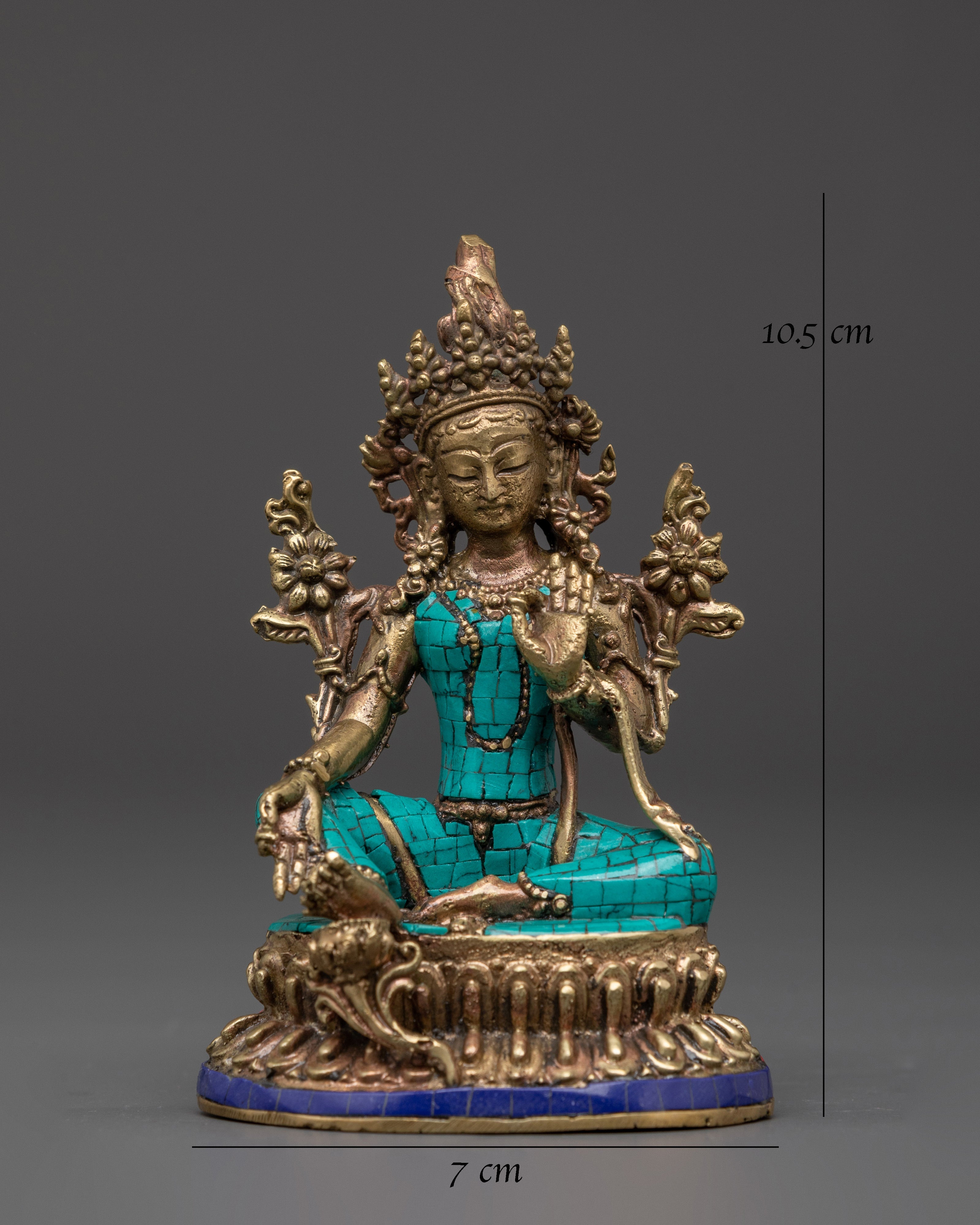 Handmade Green Tara | Tibetan Buddhist Deity