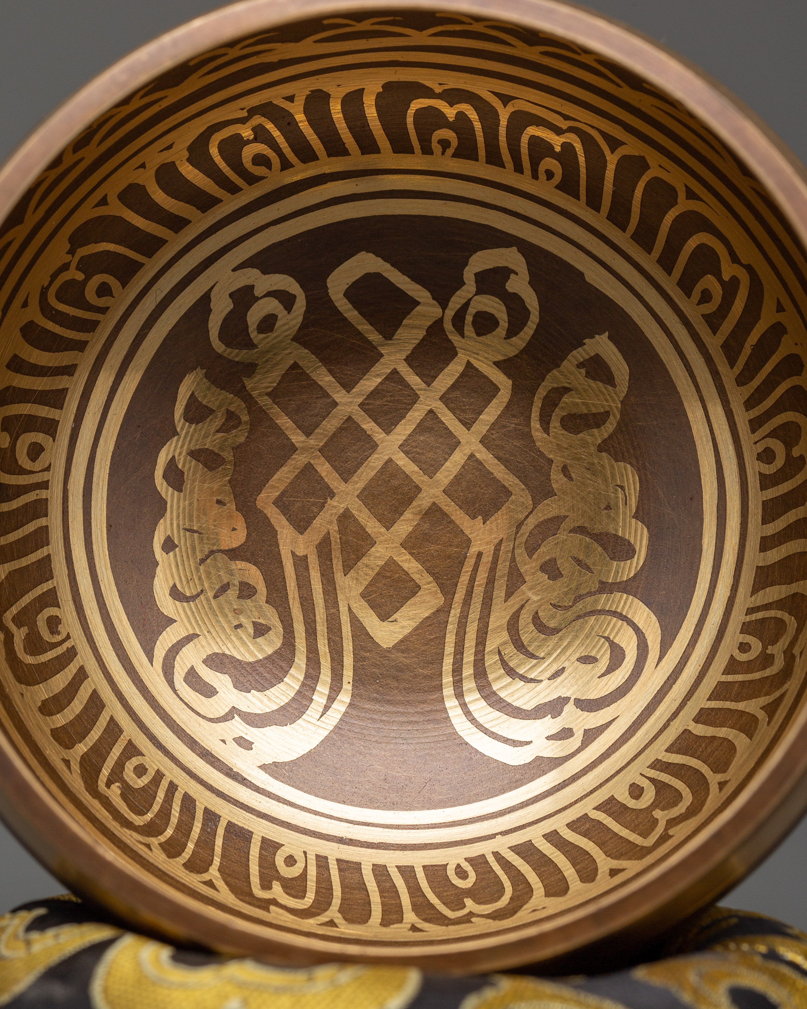 Handcrafted Tibetan Brass Singing Bowl | Spiritual Healing