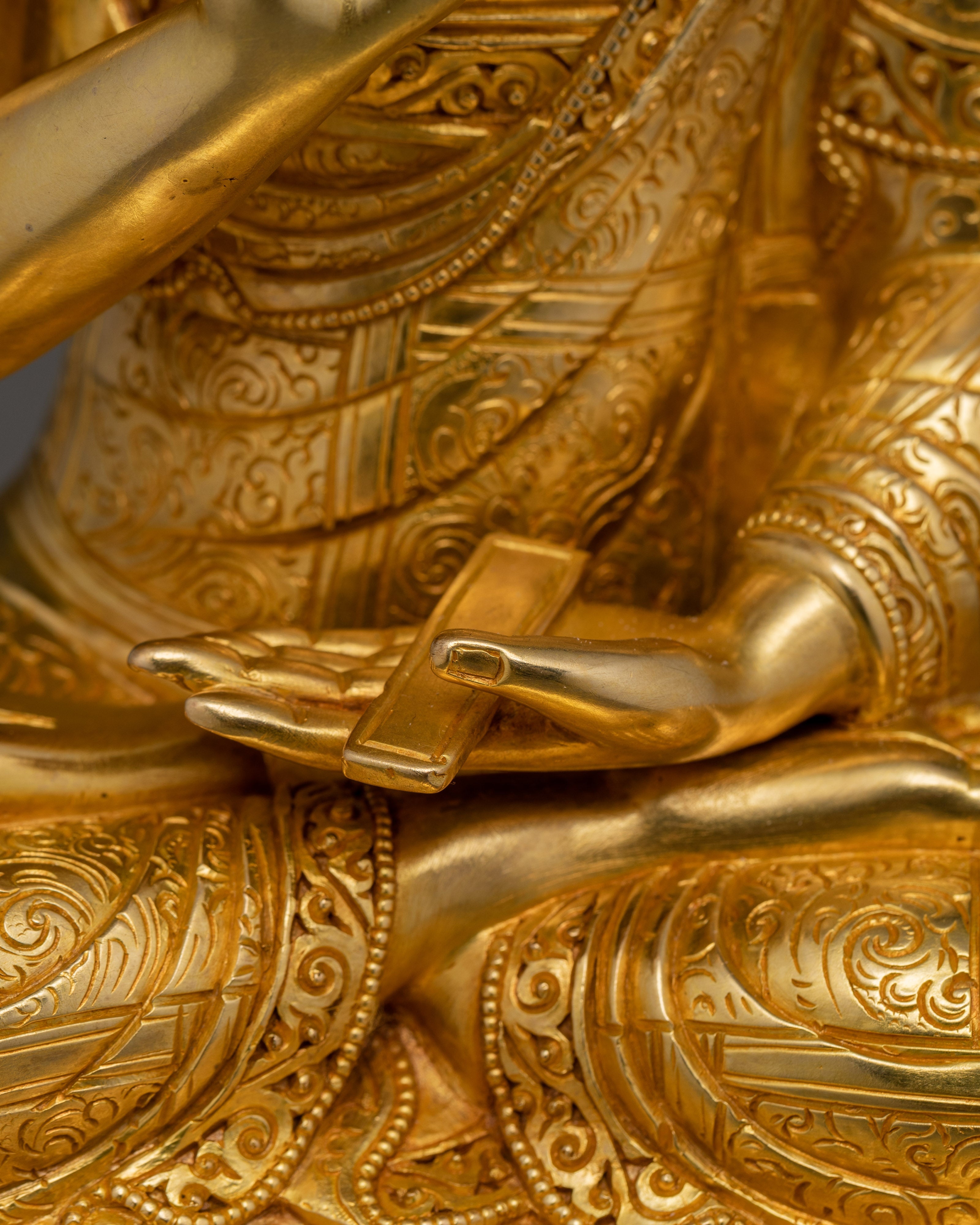 Tsong Khapa Set With His Deciples Life and Teachings | Gyaltsab Je and Khedrup Je