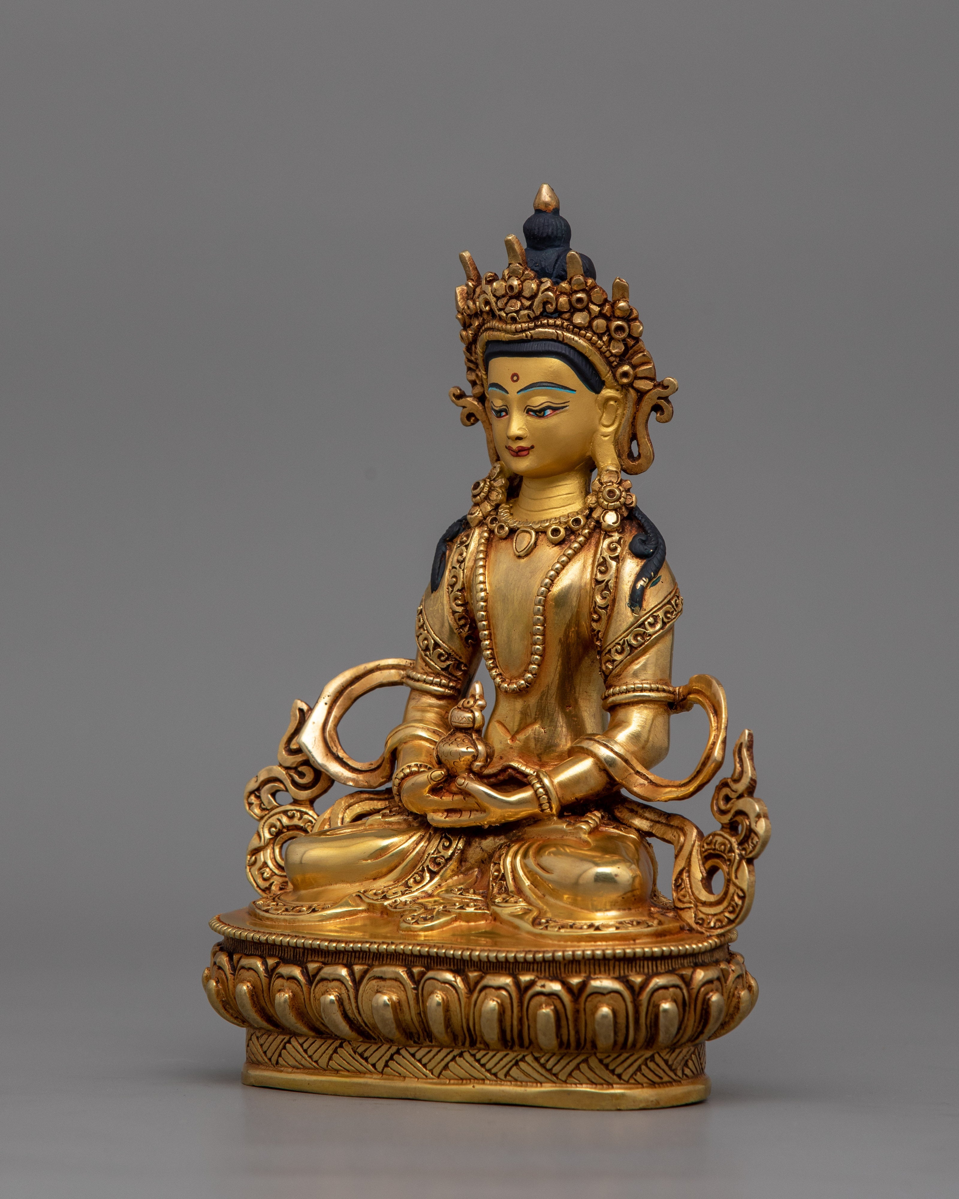 Long-Life Deity Figurine of Buddha Amitayus | The Infinite Life Buddha
