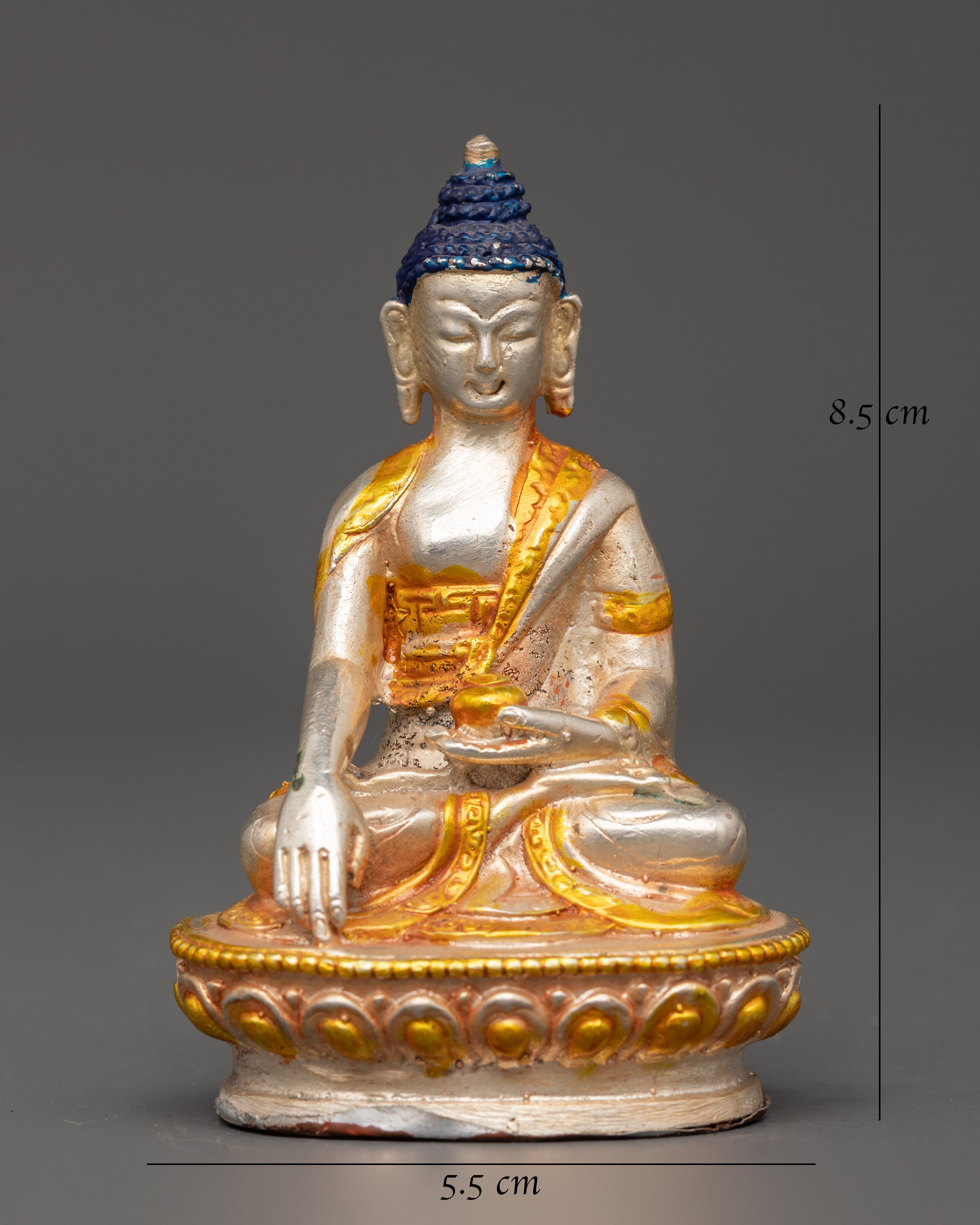 Sacred Brass Amitabha Figurine | Meditation and Decor
