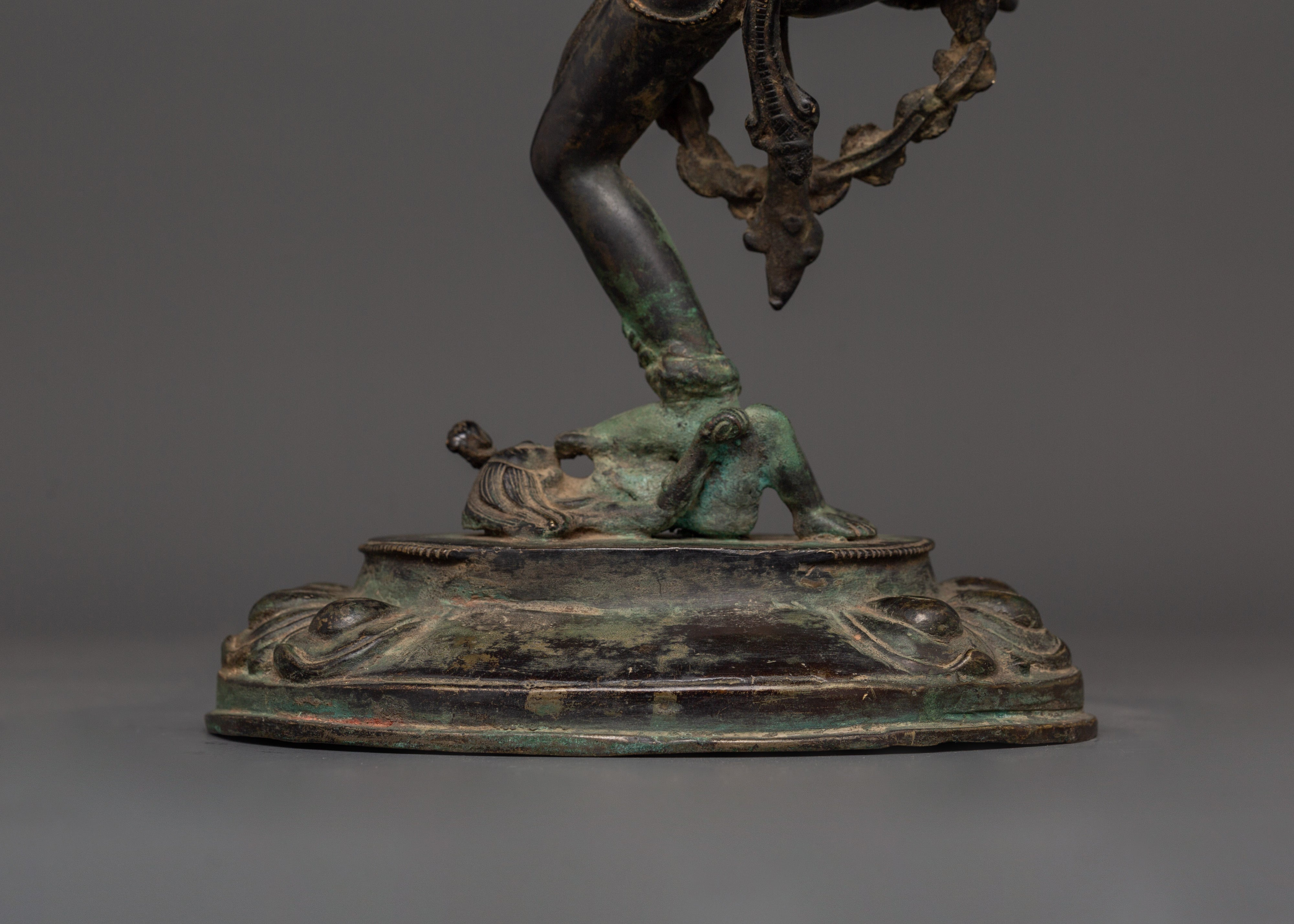 Dorje Phagmo Antique Figure | Bronze Vajravarahi Deity Statue