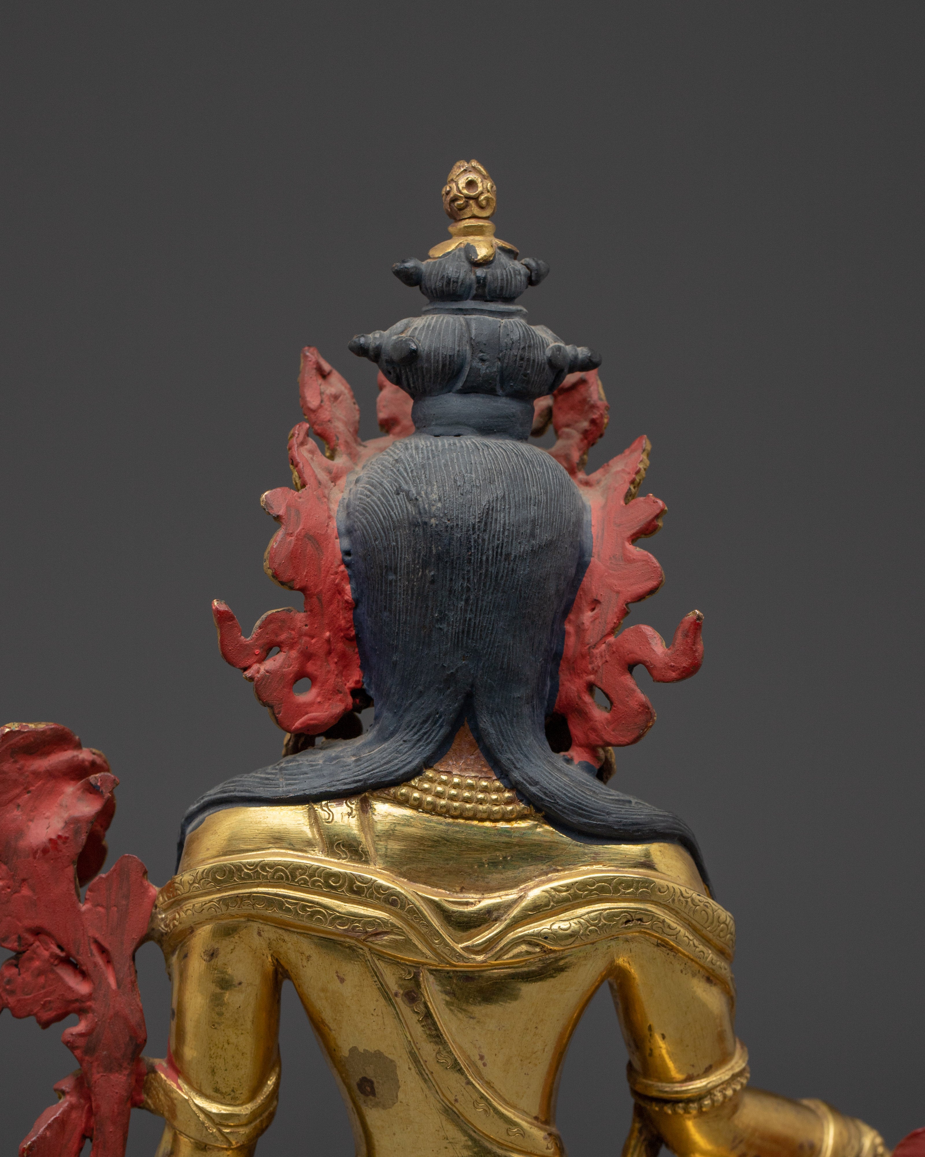 Golden Two Armed Chenrezig Statue  | Spiritual Enlightenment