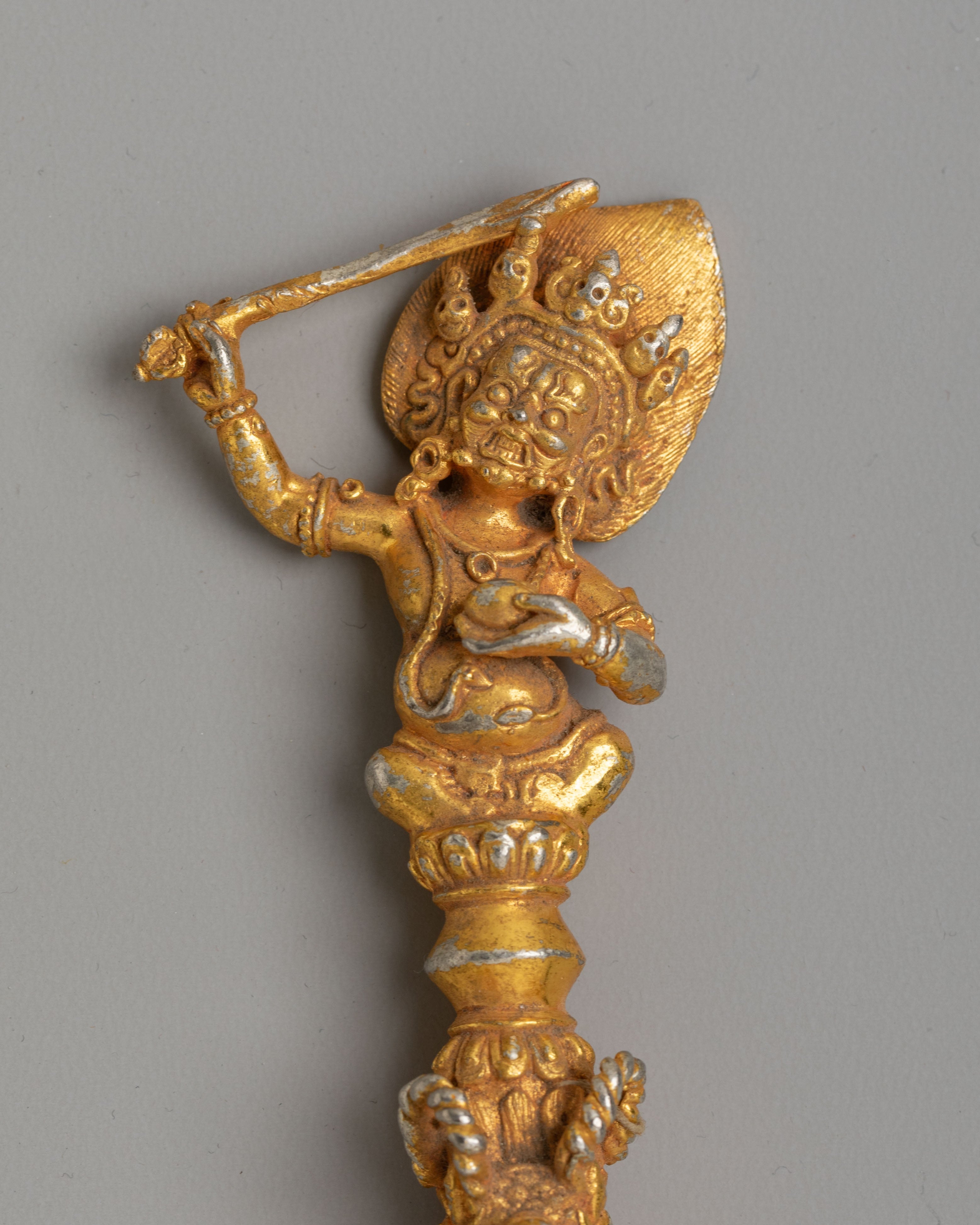 Buddhist Ritual Khadgapani Dagger | Phurba for Tantric Practices