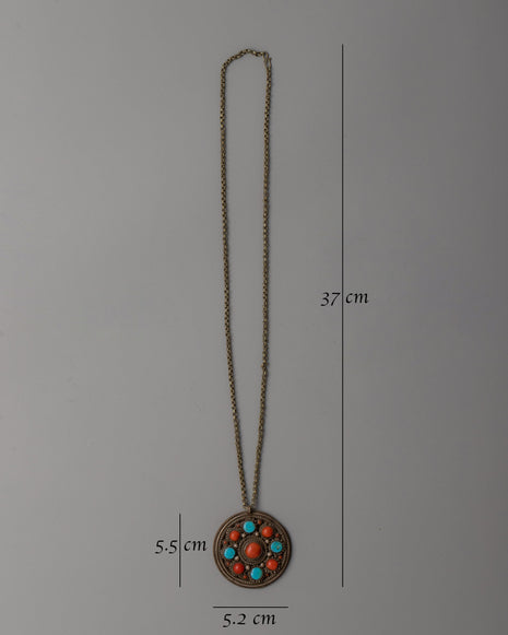 Locket Chain Silver | Spiritual Accessory for Practitioners