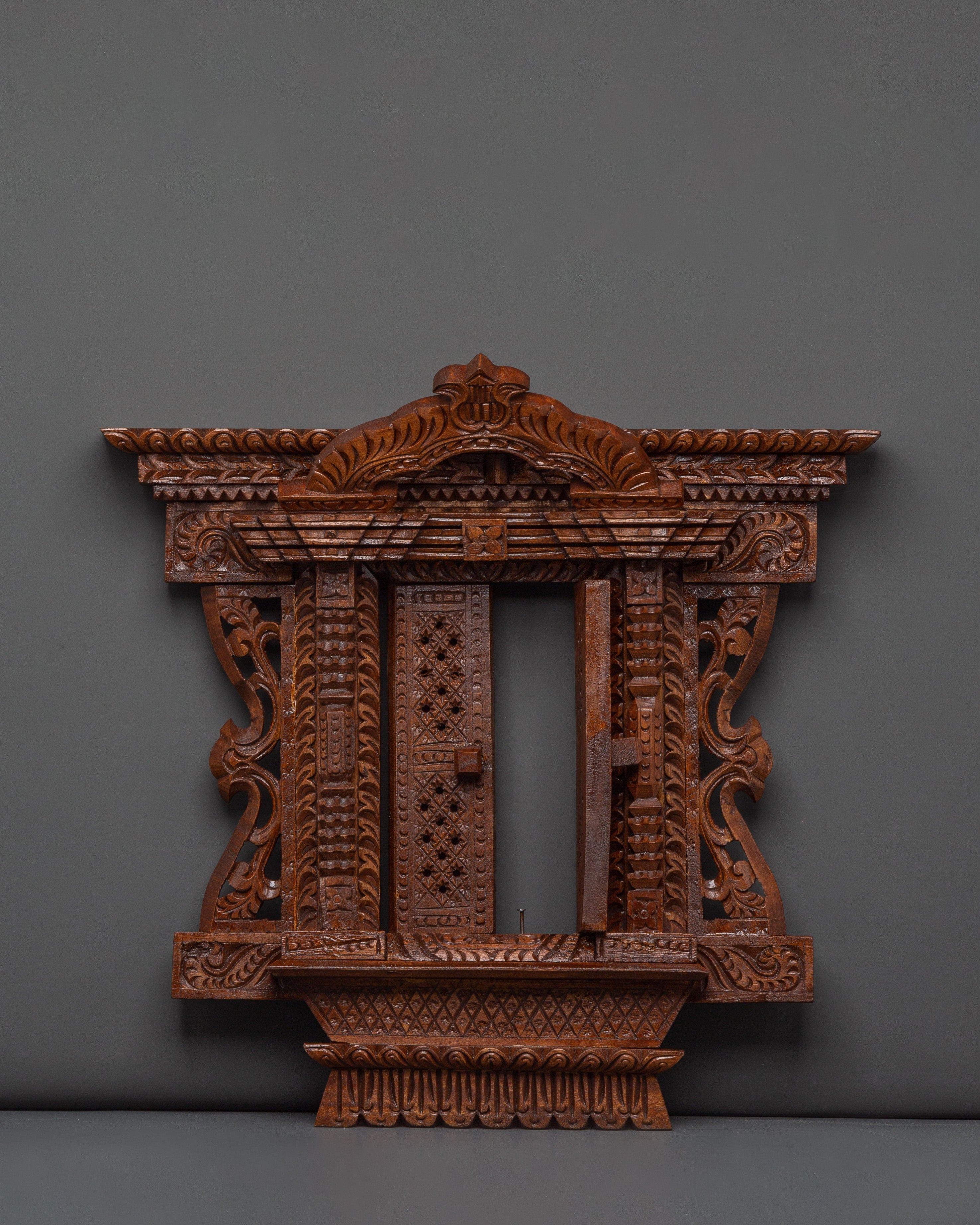 Kumari Window Frame Wall Hanging | Traditional Newari Art