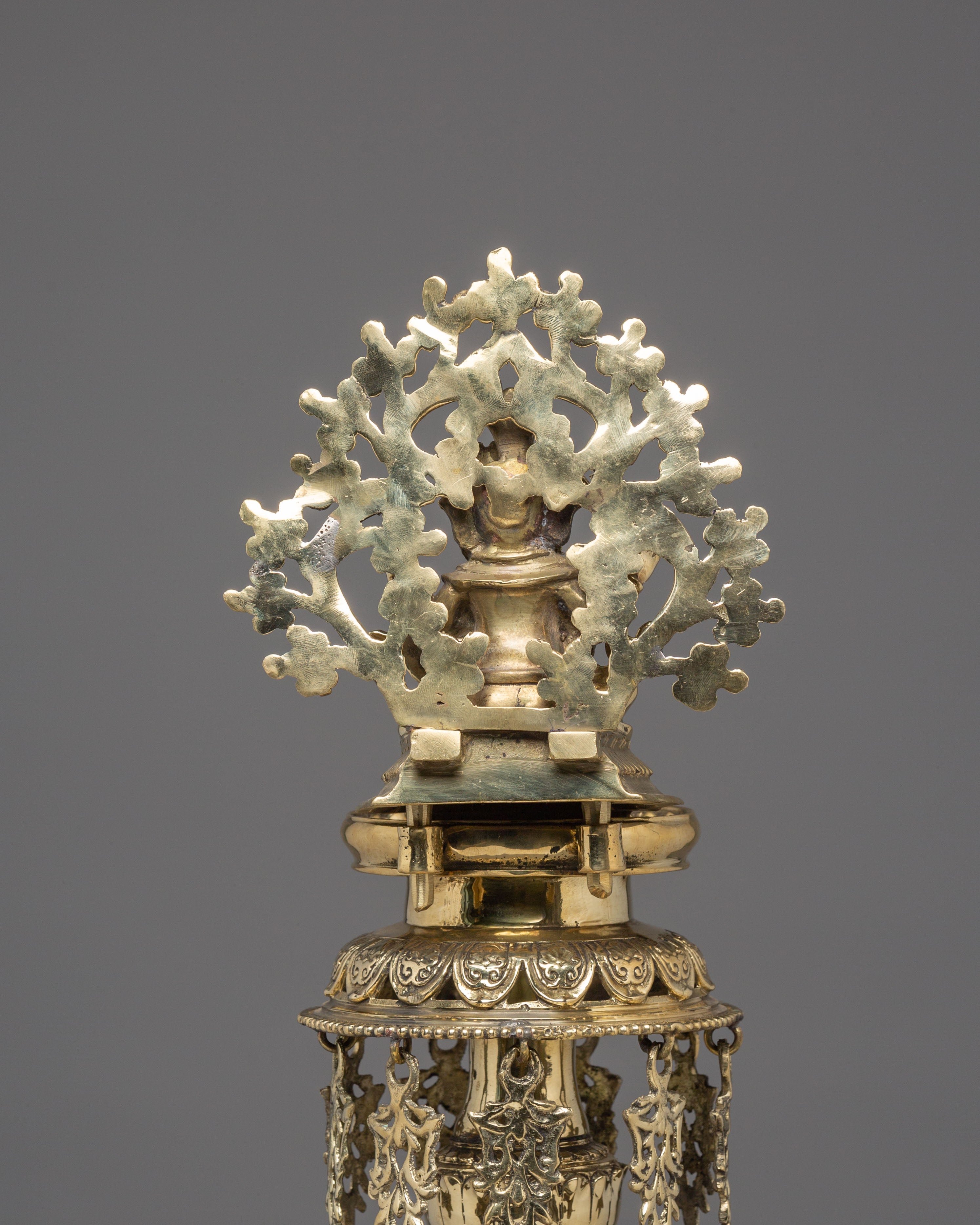 Handcrafted Panas of Ganesha and Kartikeya | Sacred Brass Oil Lamp Set
