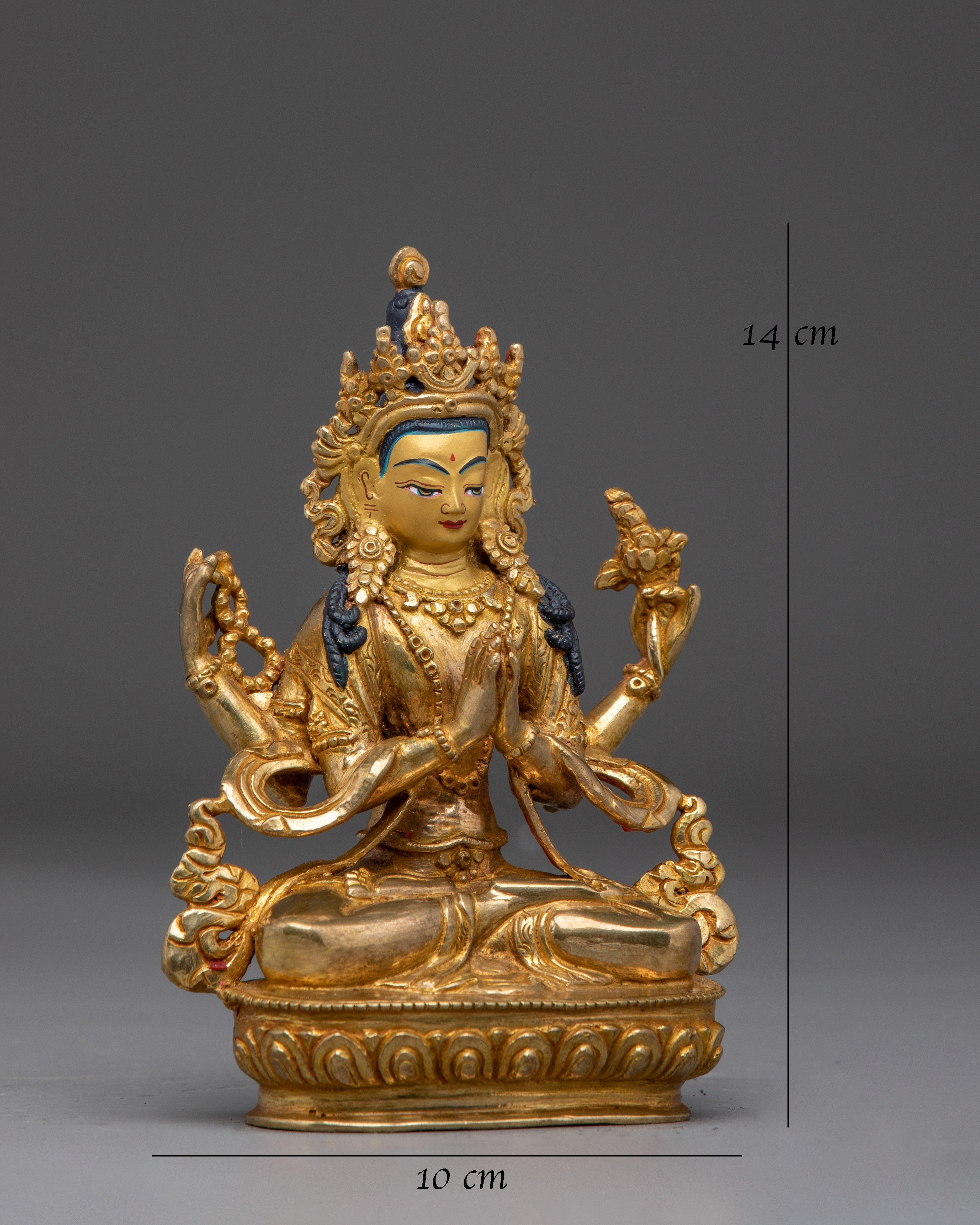 Buddhist Compassion Symbol Chenrezig Statue