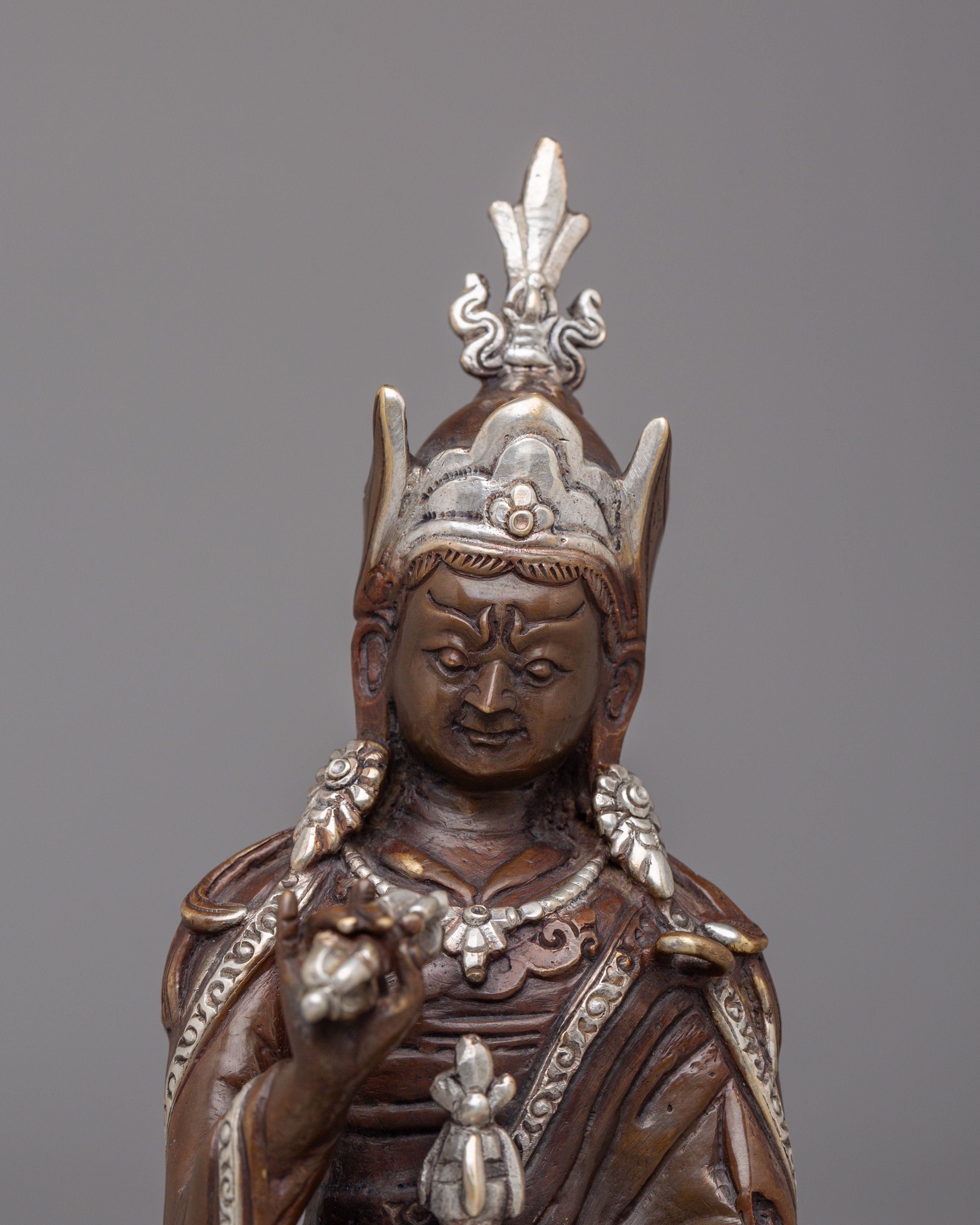 Sacred Handmade Guru Tsokye Dorje Statue | A Symbol of Wisdom and Protection