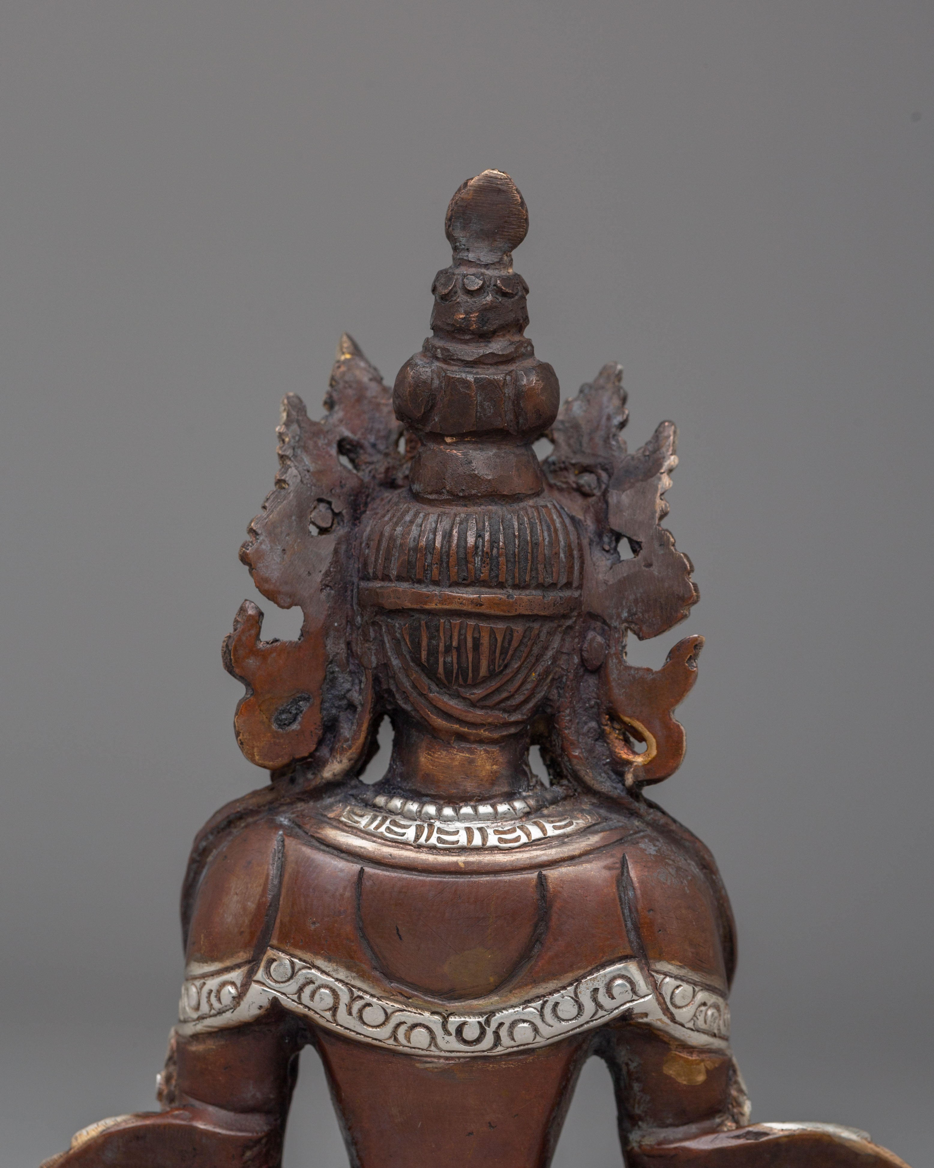 Sacred Handmade Amitayus Statue | Meditation and Rituals