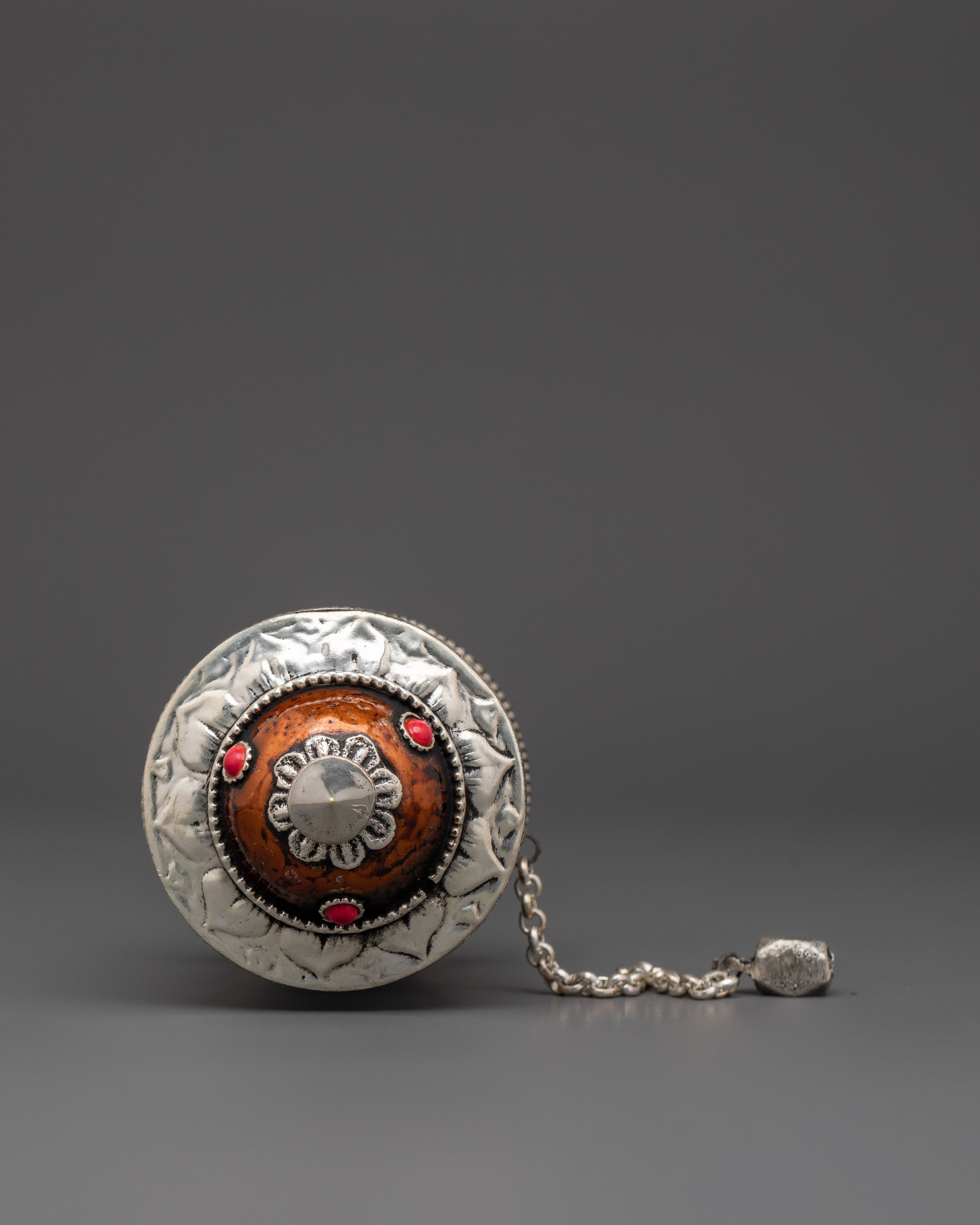 Sacred Tibetan Spinning Prayer Wheel | Handmade Buddhist Mantra Wheel