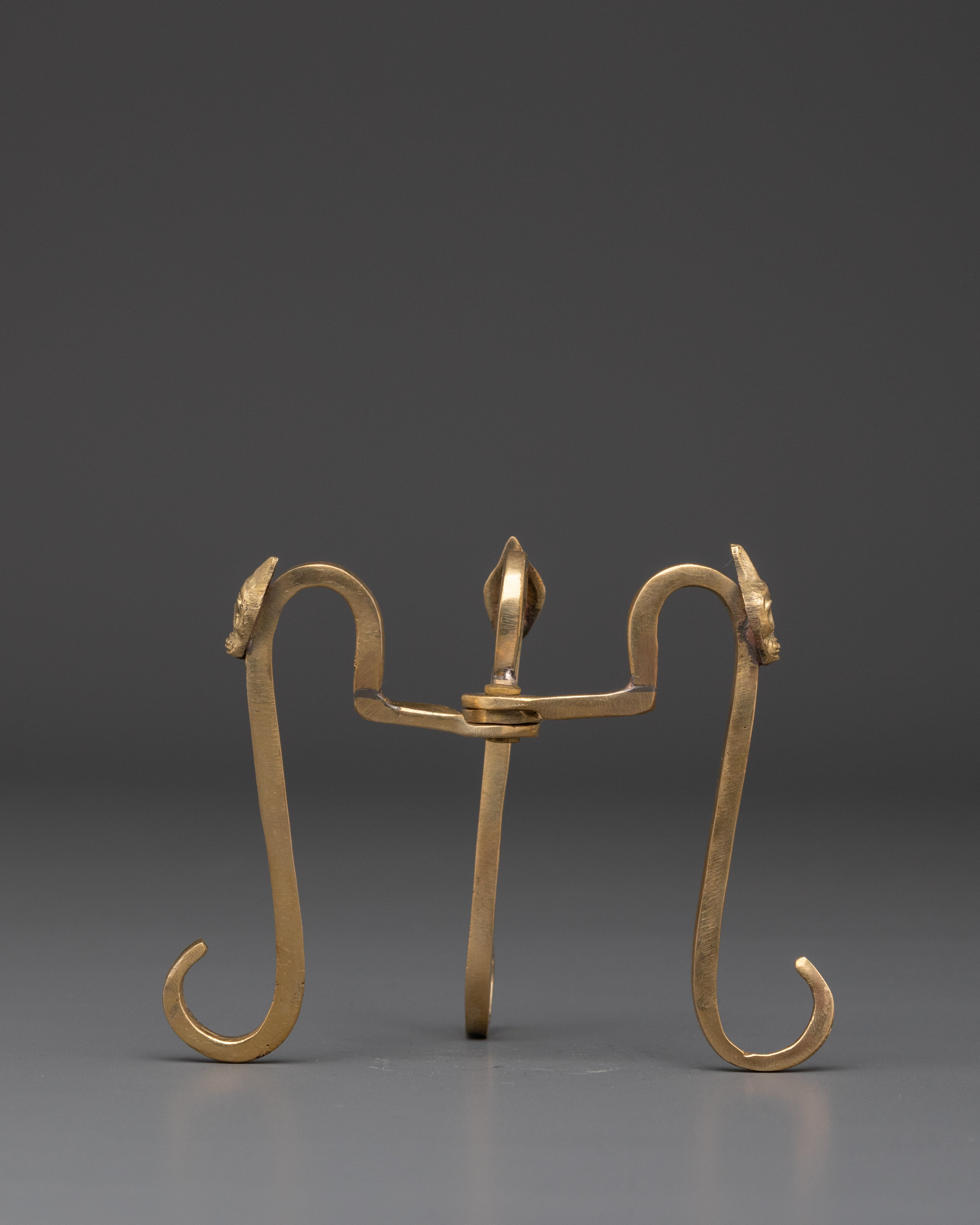 Brass Kapala Stand | Kapala Holder
