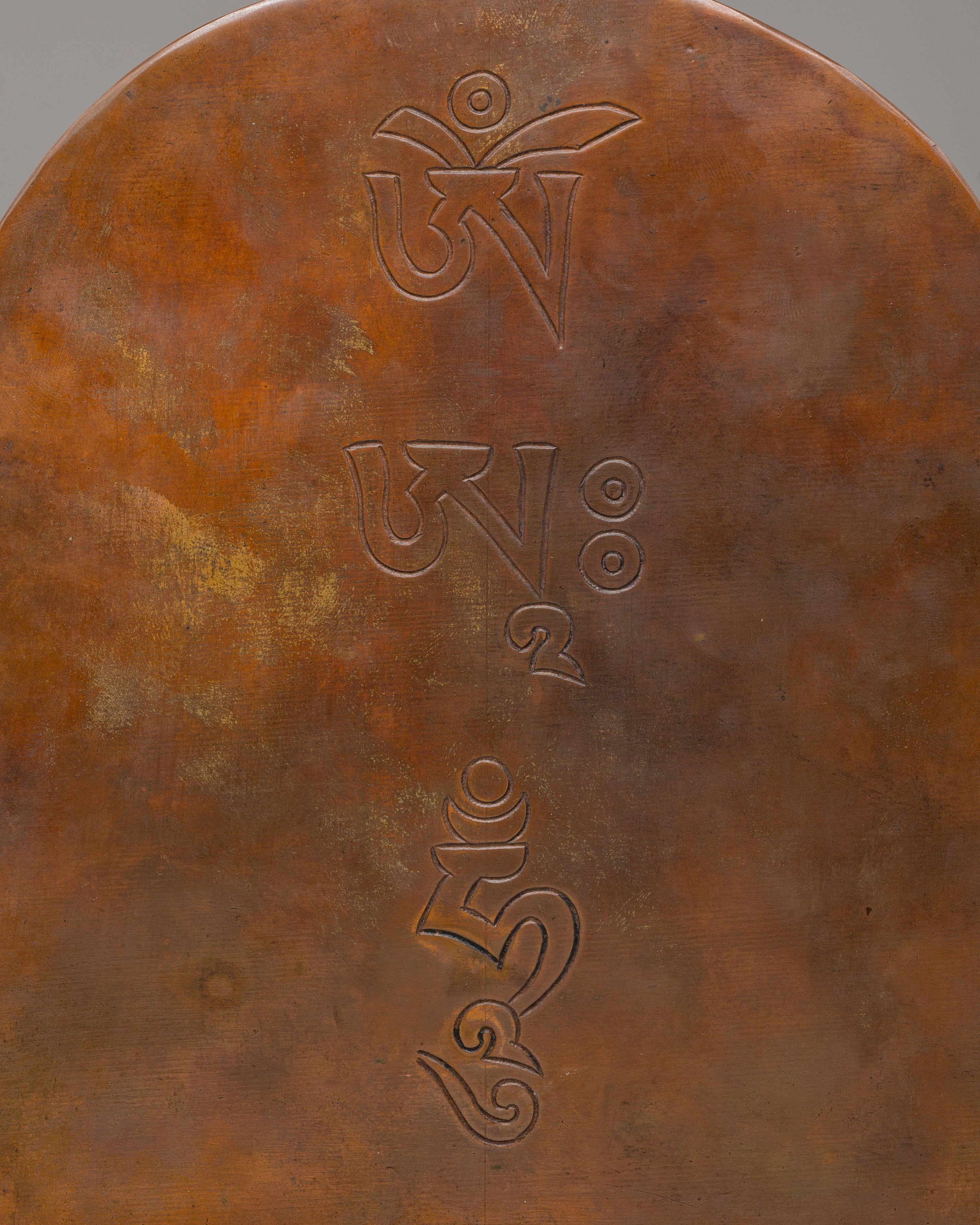 Handmade Garuda Ghau Box | Oxidized Copper with Gold Plating