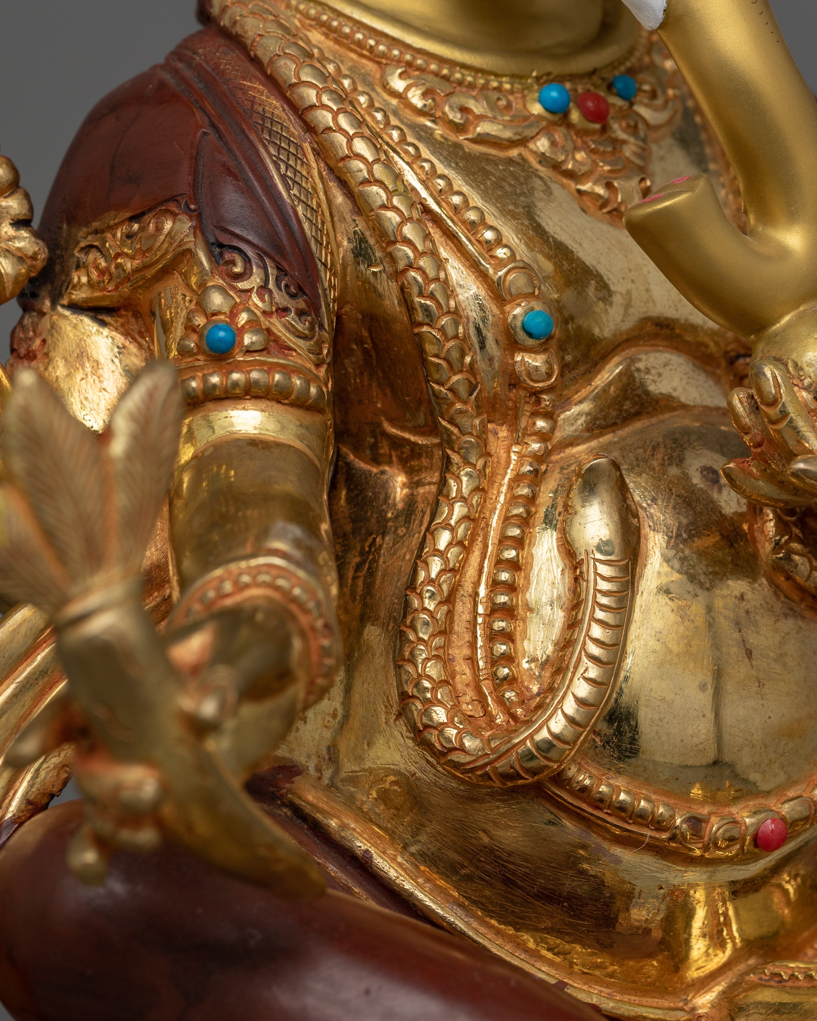 24K Gold Gilded Ganesh Statue | Embrace Divine Guidance and Prosperity