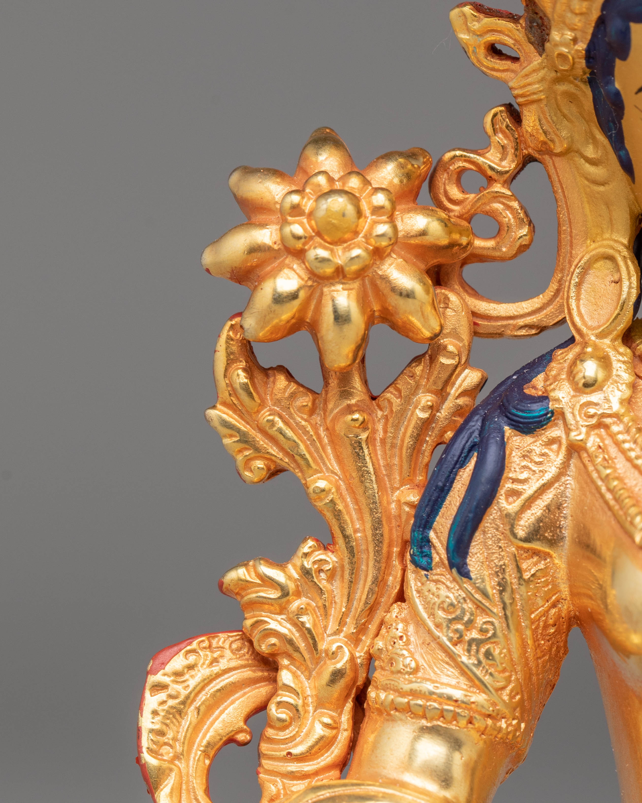 Green Tara Compassion Statue | Handcrafted Tibetan Deity Figurine